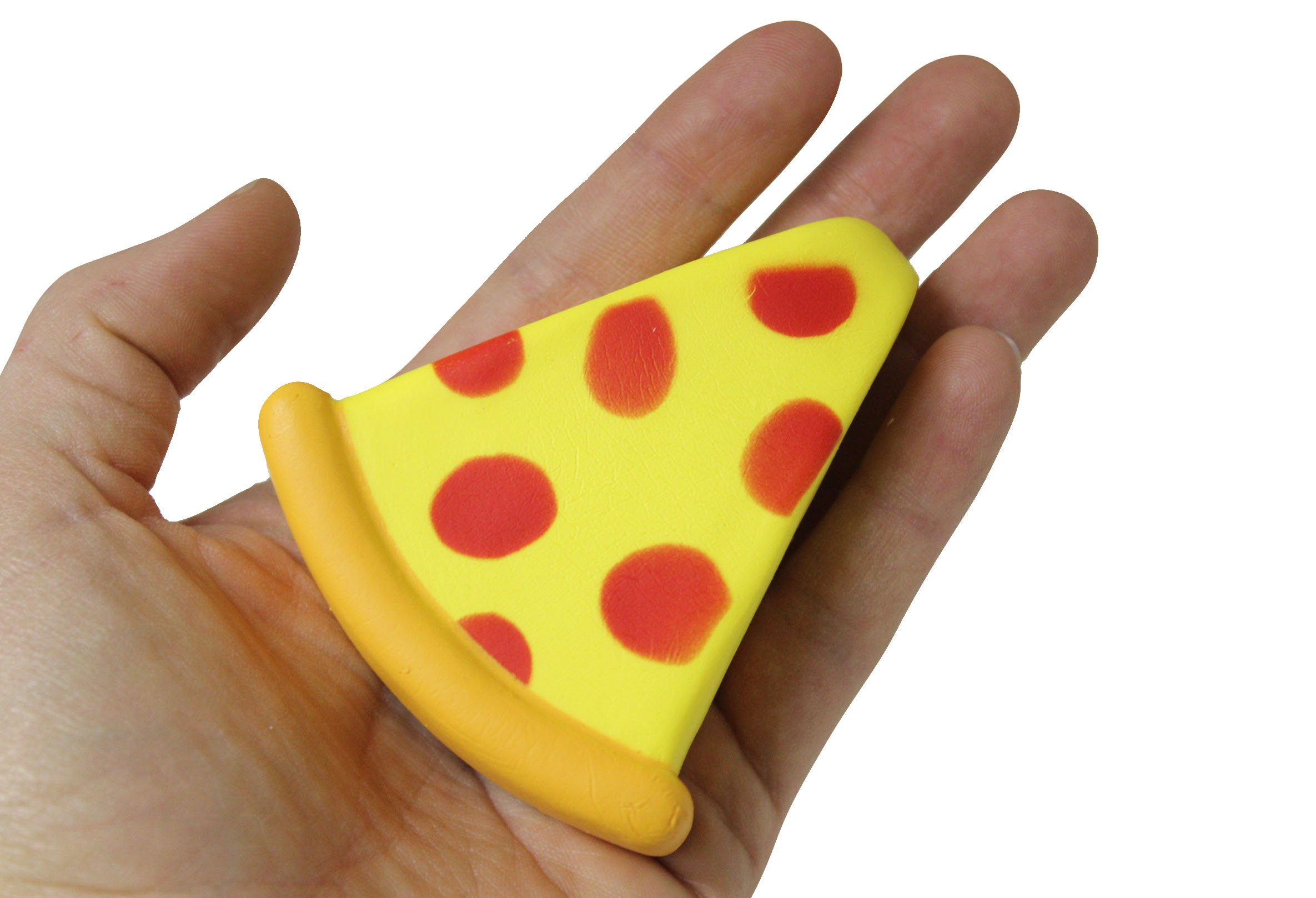 Pizza Slice Squishy Slow Rise Stress Relief Toy - Sensory Fidget Toy for Kids & Adults - Perfect for Anxiety Relief, Focus, and Classroom Use