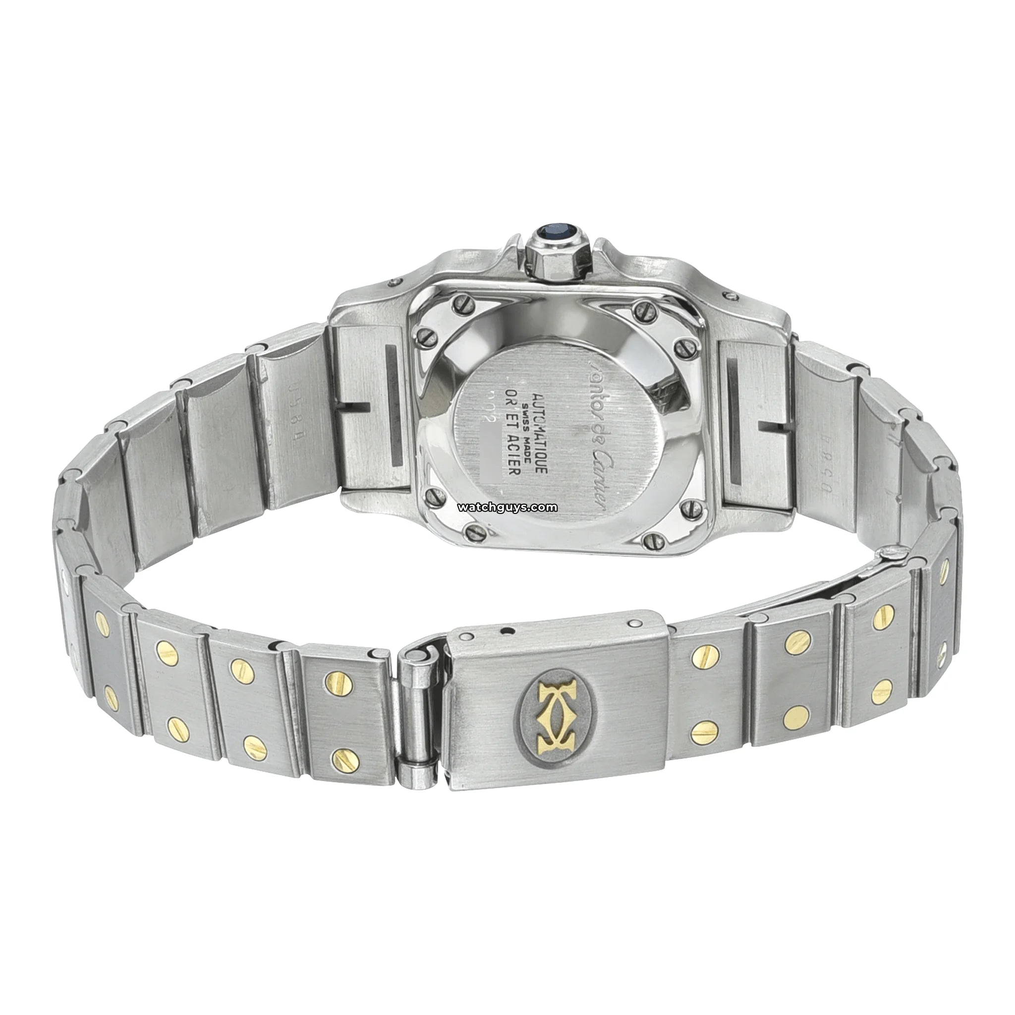 Cartier Santos Galbee 0902 Luxury Watch - Authentic Swiss Made Chronograph for Men - Perfect for Business, Formal Events & Gift Giving