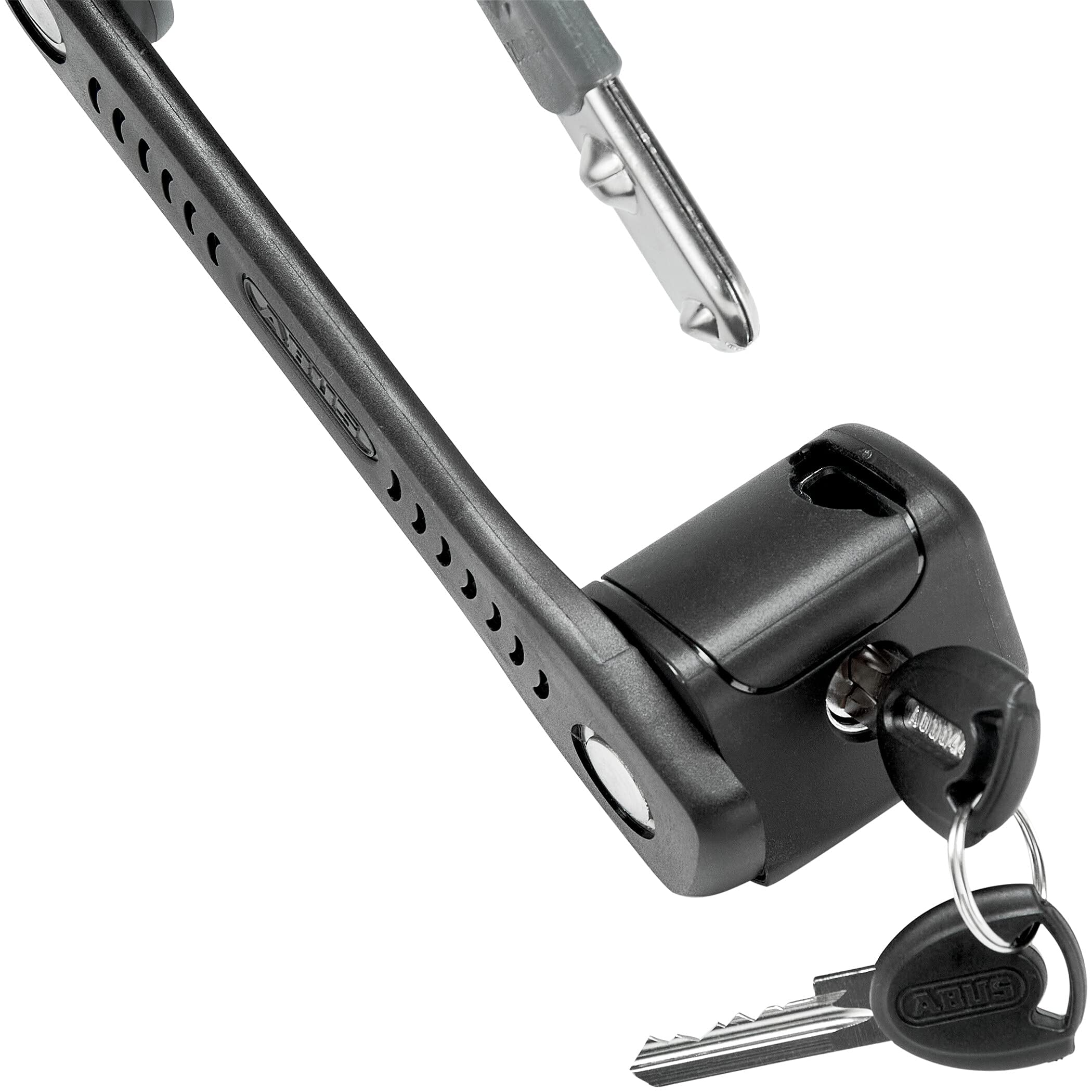 ABUS Bordo Lite 6055K Folding Bike Lock - Lightweight Security Level 7 with SR Bracket - 60cm Black Bicycle Lock for Road Bikes & Commuting - Perfect for Urban Cycling, Travel & Bike Storage