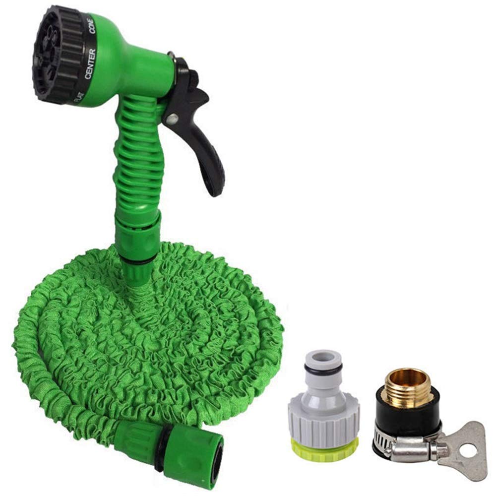 **Expandable Garden Hose 25ft with Spray Nozzle - Lightweight Flexible Water Hose for Lawn, Yard, Plants & Car Washing - Leakproof Multi-Function Magic Hose (7.5m/25ft)**