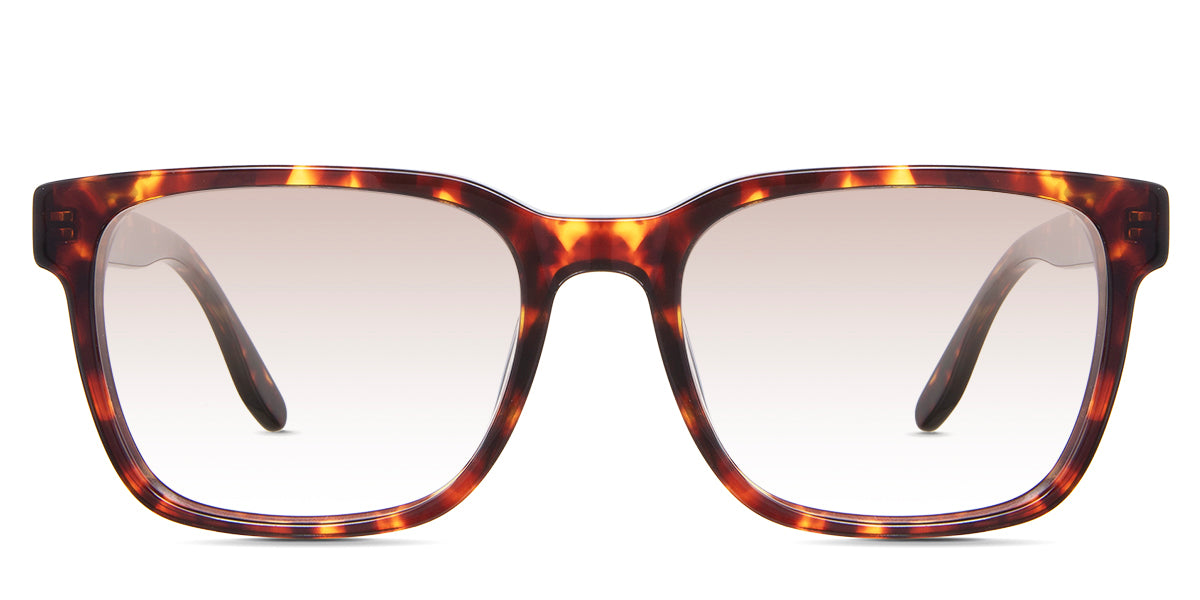 Wells Men's Prescription Tinted Glasses - UV Protection & Blue Light Blocking for Driving, Reading & Outdoor Activities