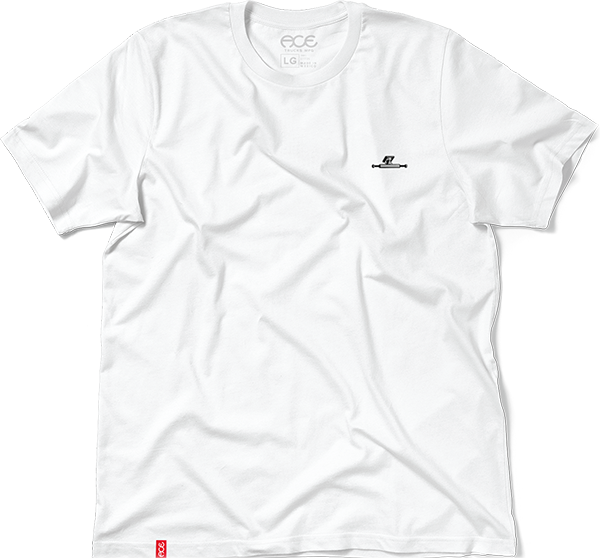 Ace Mini Truck Graphic T-Shirt - Medium Size, White - Casual Wear for Men, Street Style, Everyday Comfort