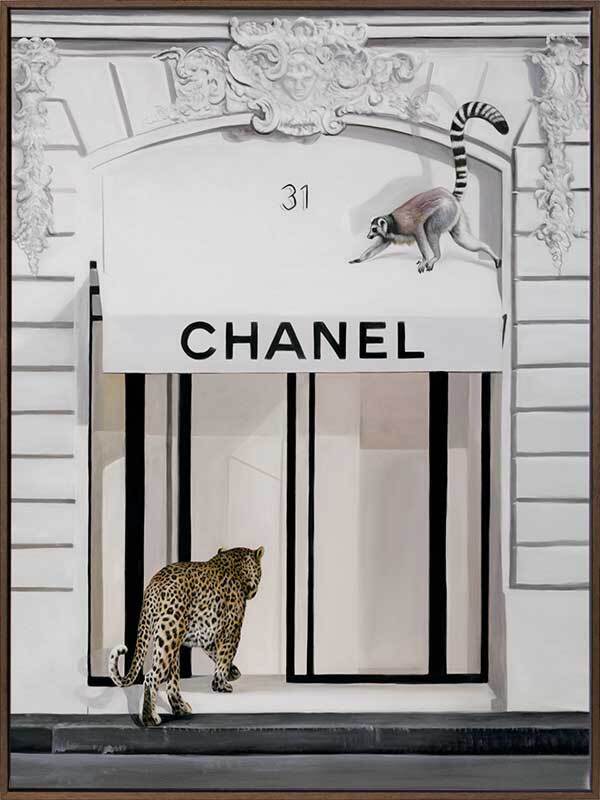 Trendy Fashion Week Canvas Art Print - Modern Wall Decor for Living Room, Bedroom & Office