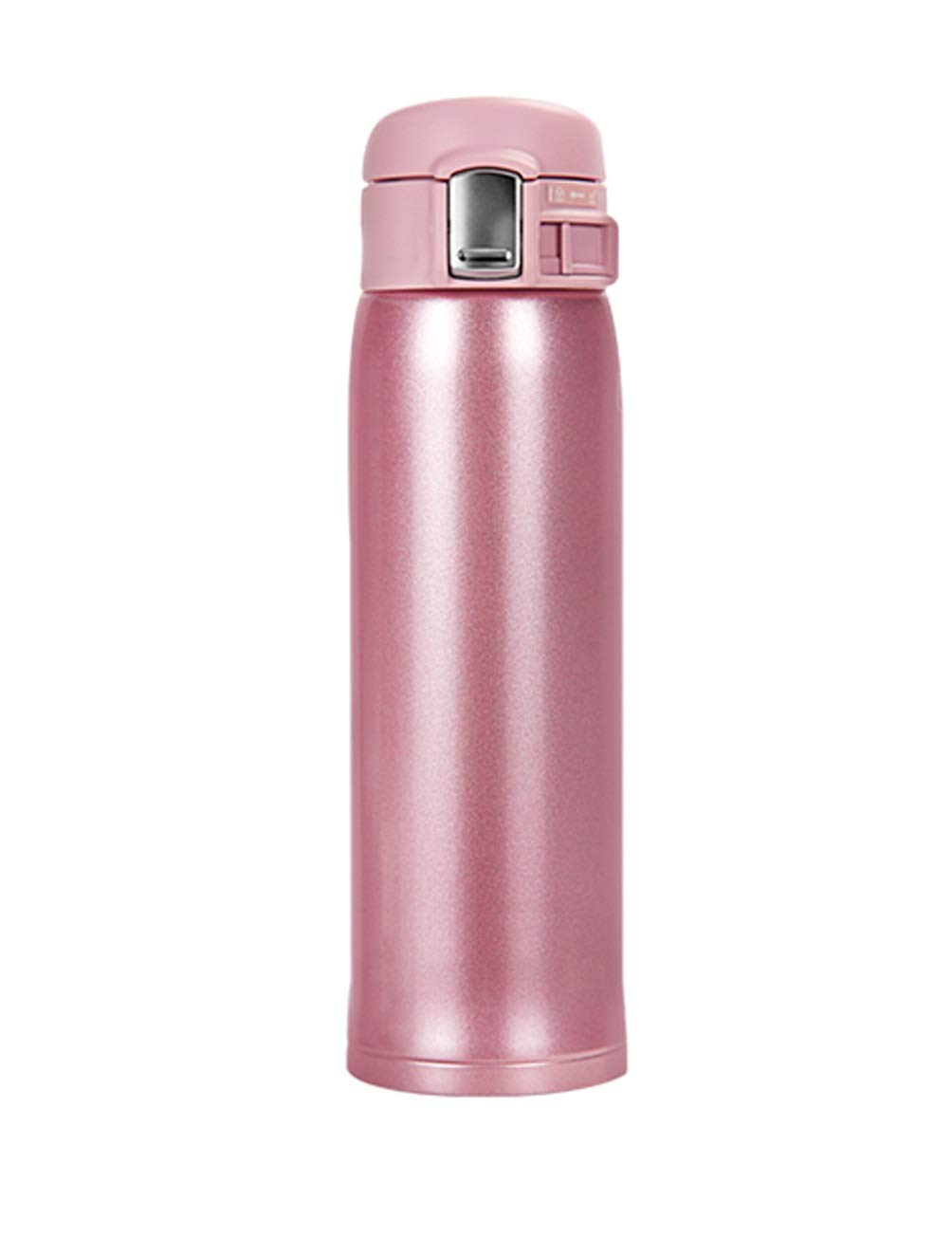 Simple Modern 480ML Stainless Steel Vacuum Insulated Thermos Bottle - Leakproof, Keeps Hot & Cold for 24 Hours, Fast Water Flow - Perfect for School, Office, Hiking & Travel (Pink)