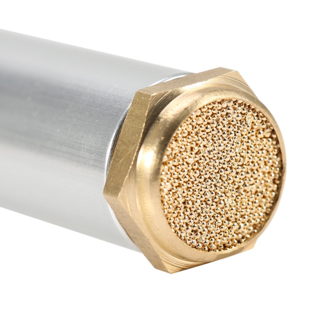 Aluminum Alloy Mini Vortex Cold Air Gun with Flexible Tube - Portable Cooling Tool for Electronics, 3D Printing, and Mechanical Processing