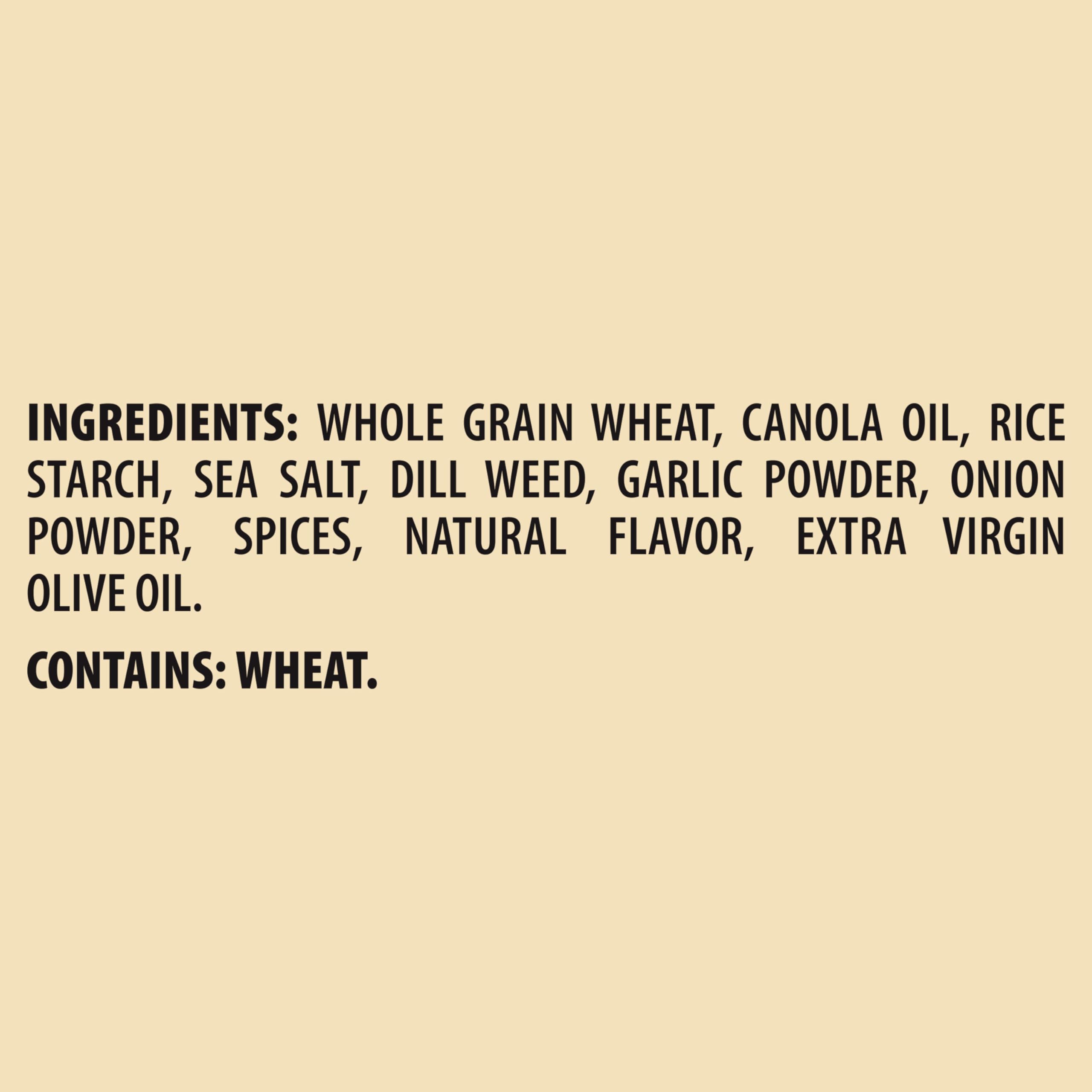 Triscuit Whole Grain Wheat Crackers - Dill, Sea Salt & Olive Oil Flavor | Healthy Lunch Snacks & Bulk Snack Crackers | 6 Pack (8.5 oz Boxes) | Perfect for Office, School & Picnic Snacking