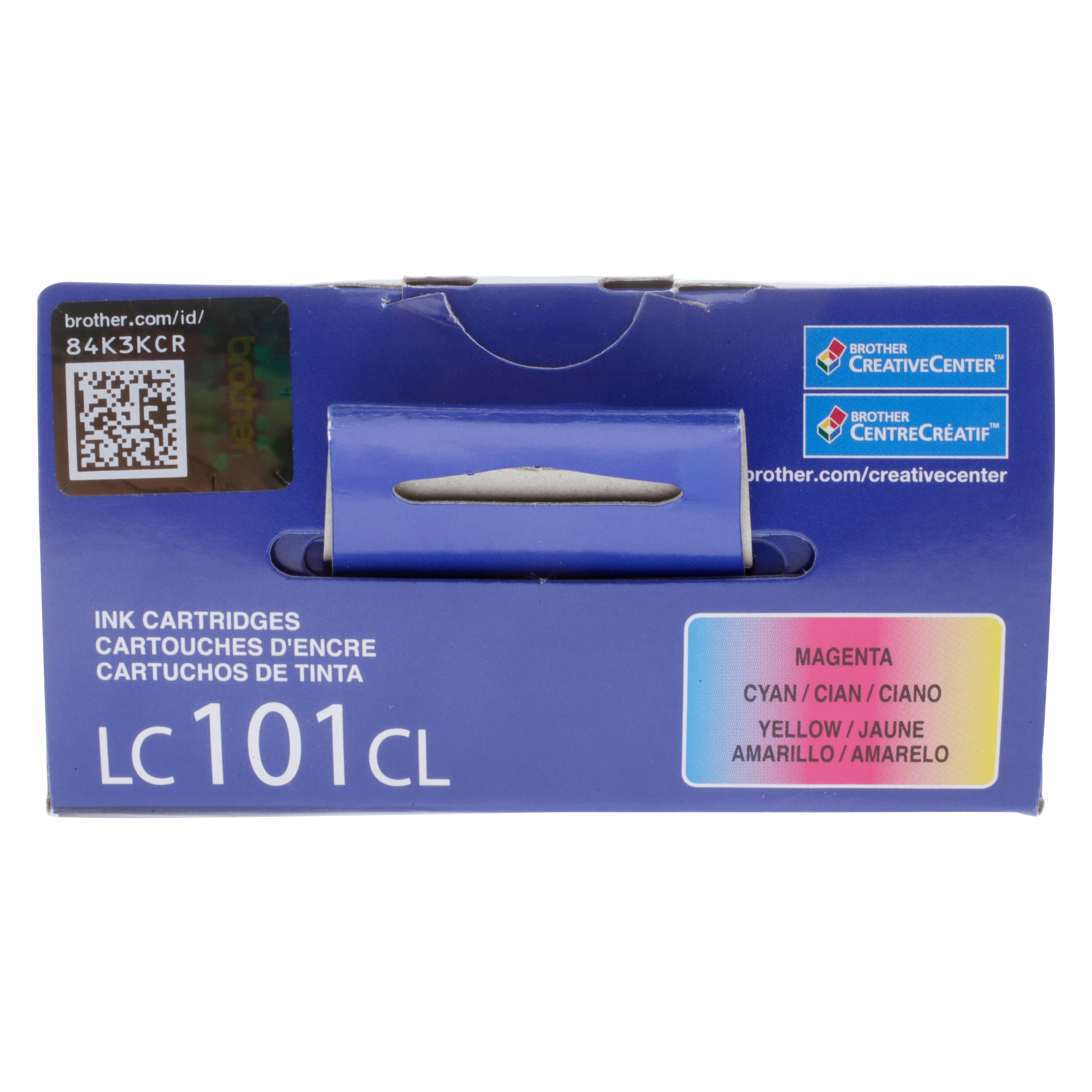 Brother LC101 Ink Cartridge Combo Pack - 3 Standard Yield (300 Pages Each) in Cyan, Magenta, Yellow - Perfect for Home & Office Printing Needs