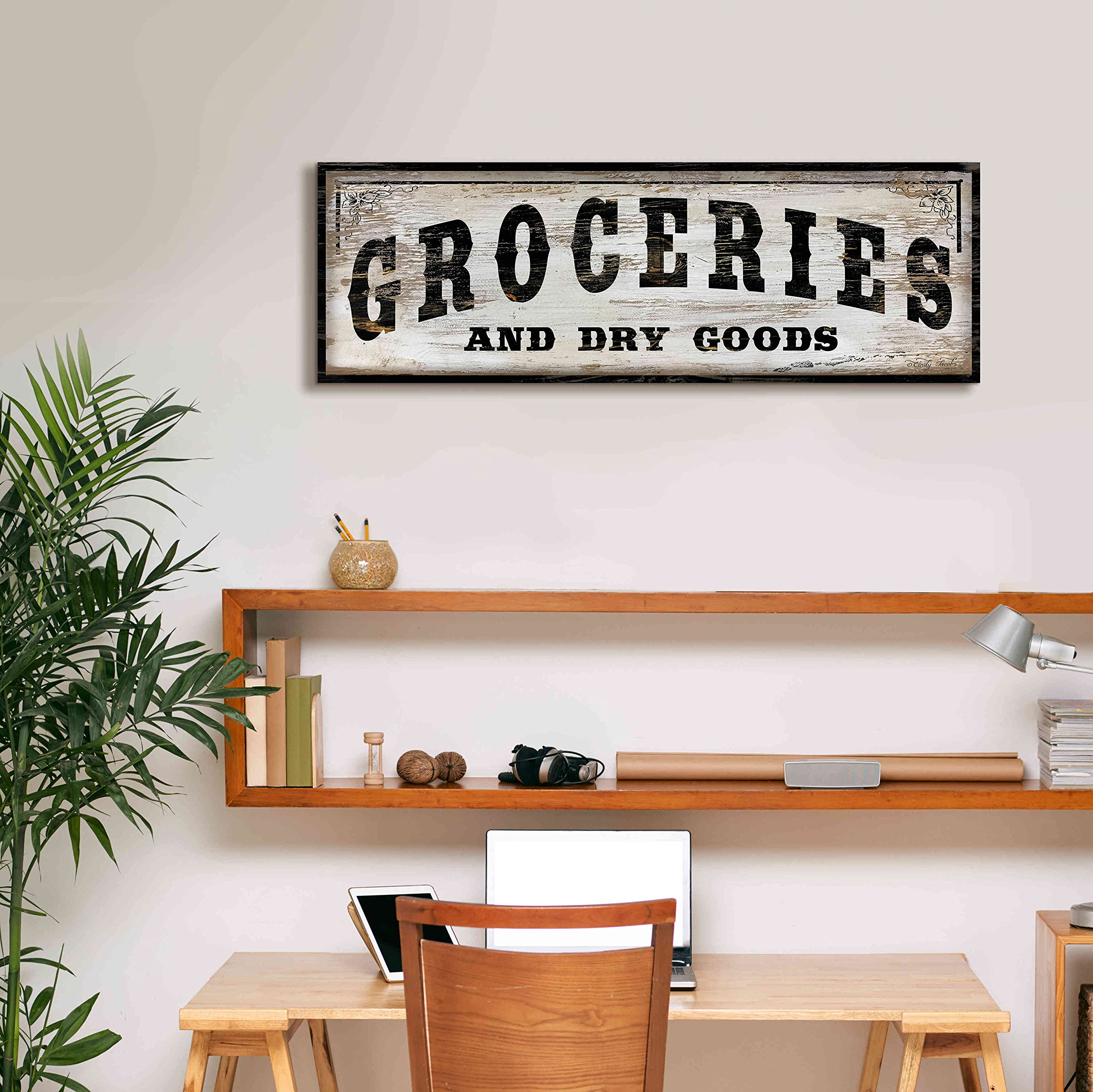 Epic Graffiti Groceries Canvas Wall Art 36x12