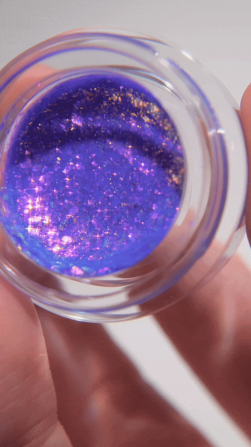 Nebula Chroma Flakes Duochrome Pigment Powder - Glisten Cosmetics - Perfect for Eye Shadow, Nail Art & DIY Makeup Creations