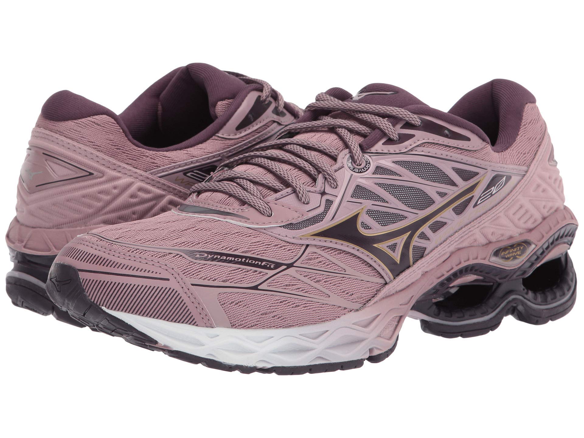 Mizuno Women's Wave Creation 20 Running Shoes - Lightweight Cushioned for Long Distance & Marathon Training - Perfect for Road Running, Jogging & Gym Workouts