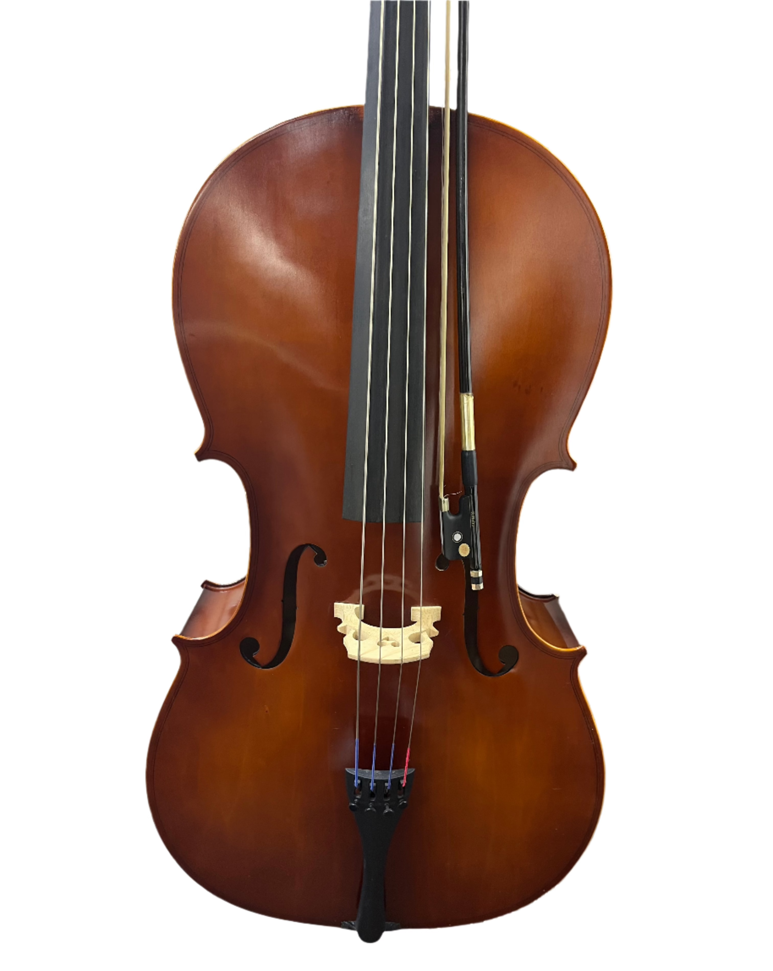 Strobel MC80 Cello - Full Size 4/4 Student Cello Instrument for Beginners & Intermediate Players | Perfect for School Orchestras, Home Practice & Music Lessons