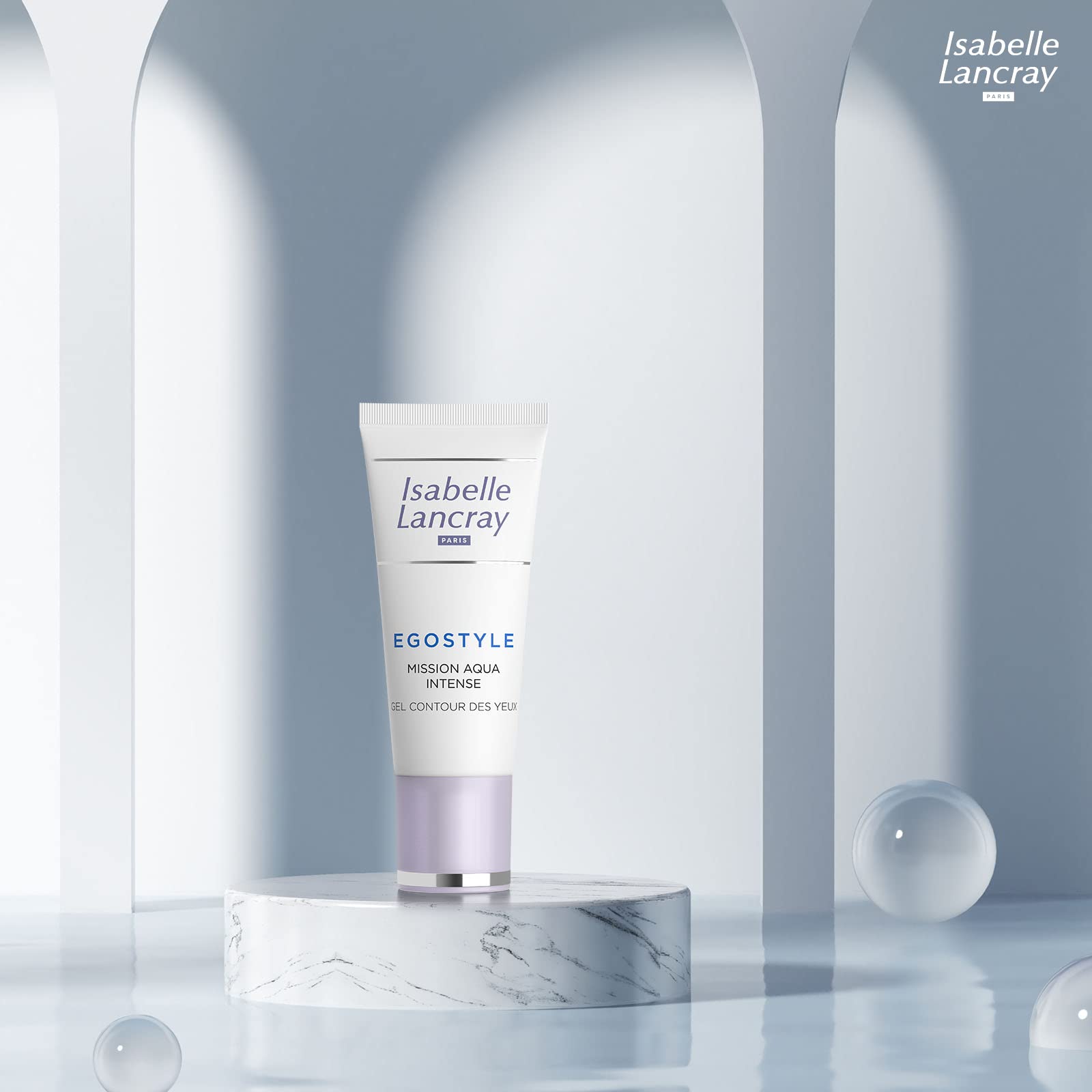 Egostyle Mission Aqua Intense Eye Contour Gel 20ml - Hydrating & Anti-Aging Under Eye Treatment for Dark Circles & Puffiness | Perfect for Night Routine & Travel Skincare