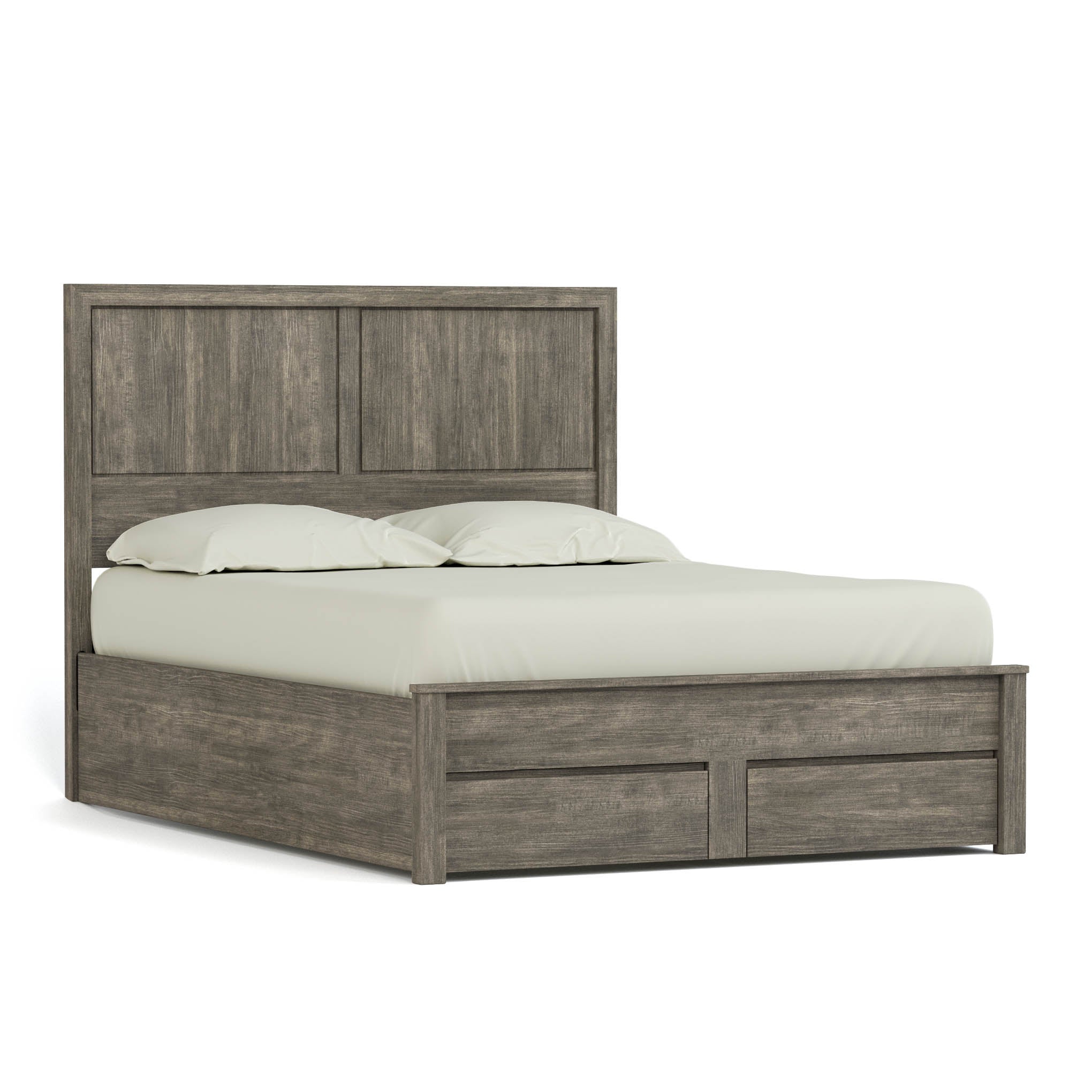 Dwyer Storage Bed - Queen Size Platform Bed with Underbed Drawers, Modern Bed Frame with Ample Storage Space for Bedroom Organization - Perfect for Small Spaces, Apartments & Guest Rooms
