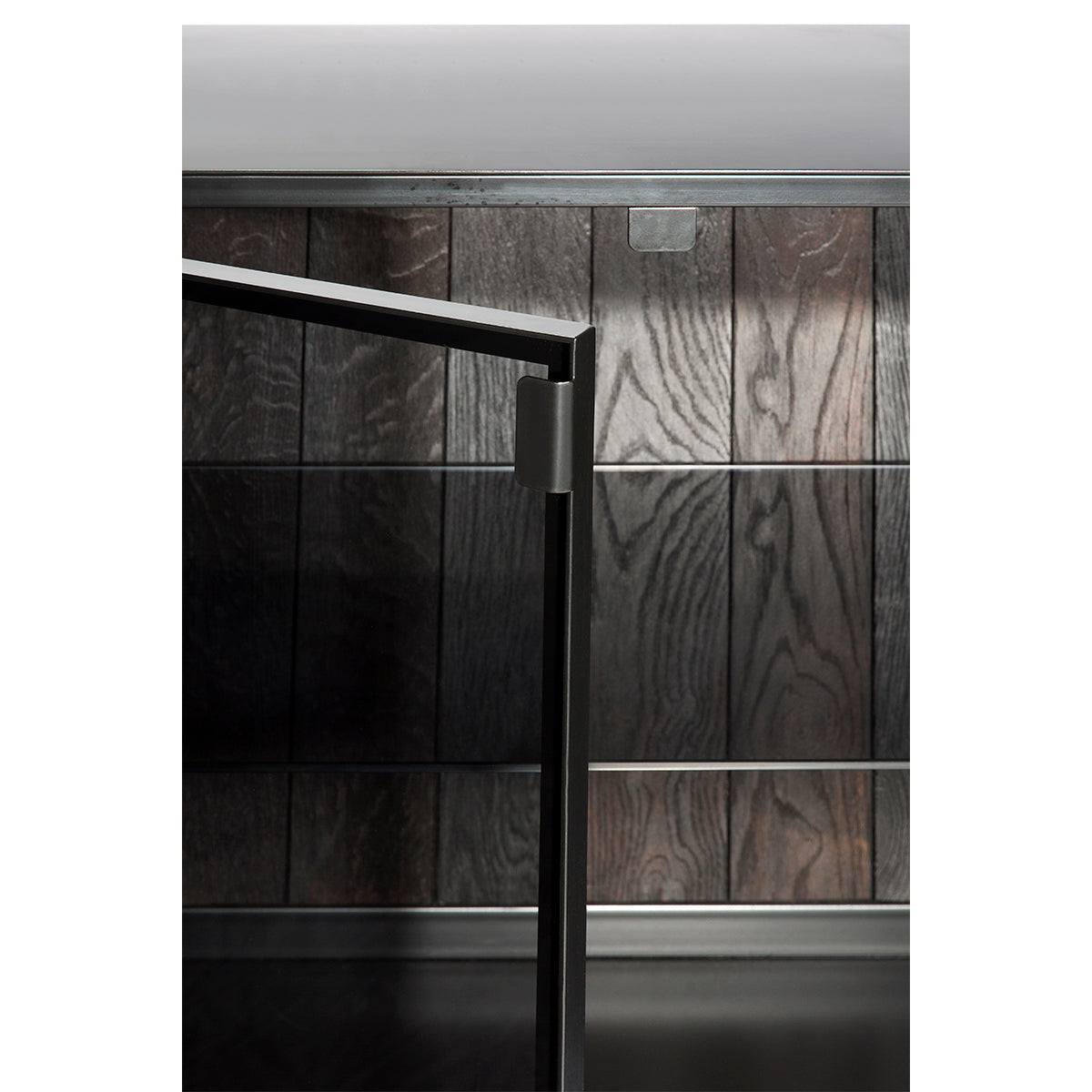 Anders 4-Door Sideboard - Modern Storage Cabinet for Living Room, Dining Room & Entryway - Solid Wood Buffet with Adjustable Shelves