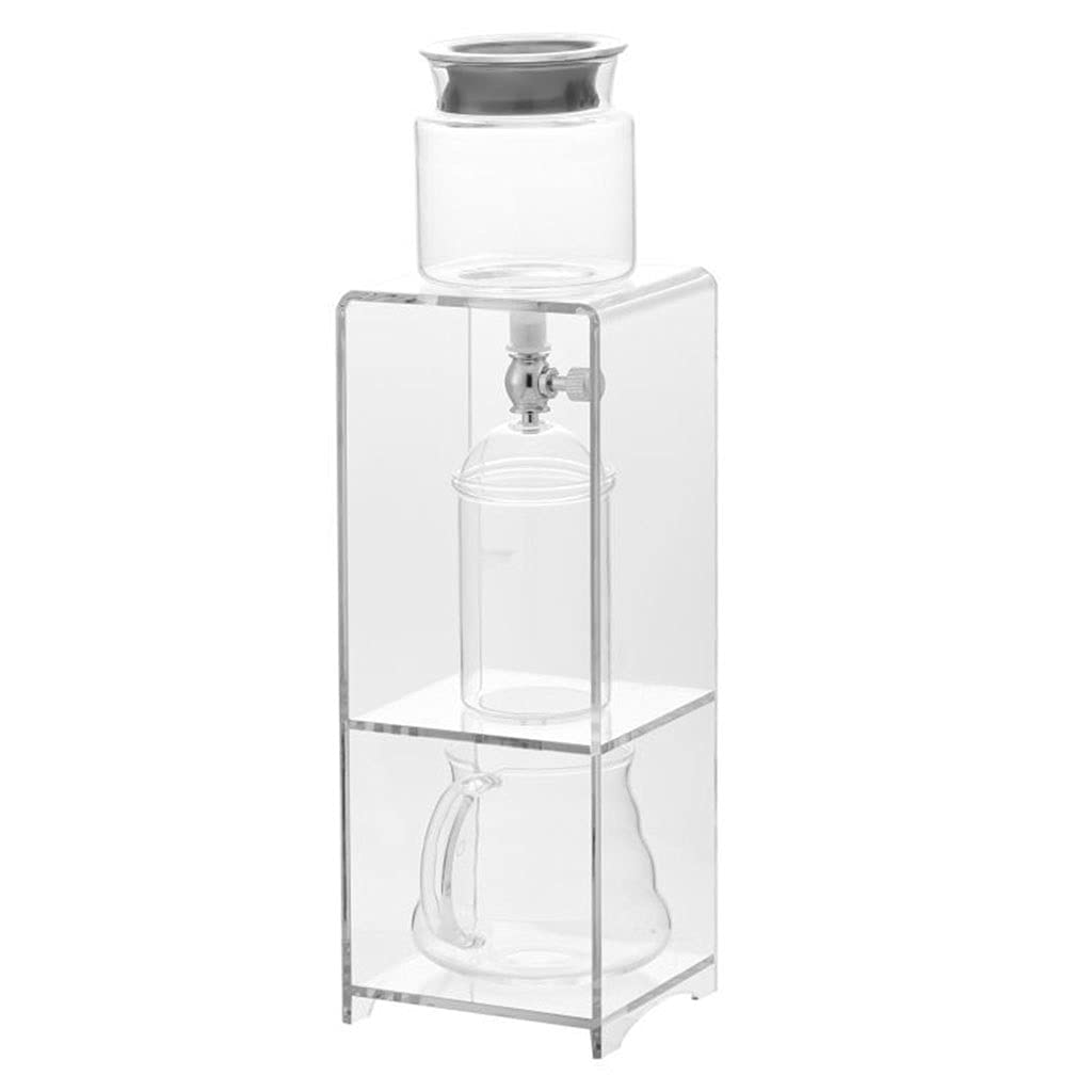 Premium Cold Brew Coffee Maker - Glass Carafe with Adjustable Water Flow for Homemade Cold Brew & Iced Coffee - Perfect for Home, Office & Travel (350ml, BPA-Free) | Ideal for Coffee Lovers, Camping Trips & Hot Summer Days