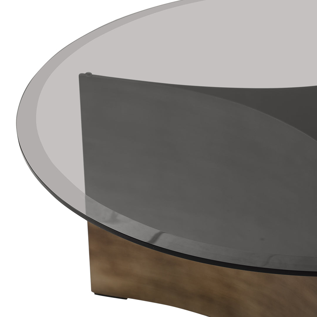 Modern Arc Coffee Table - Mid-Century Design, Solid Wood, Living Room Centerpiece for Home Decor | Perfect for Lounge, Family Room & Office Spaces