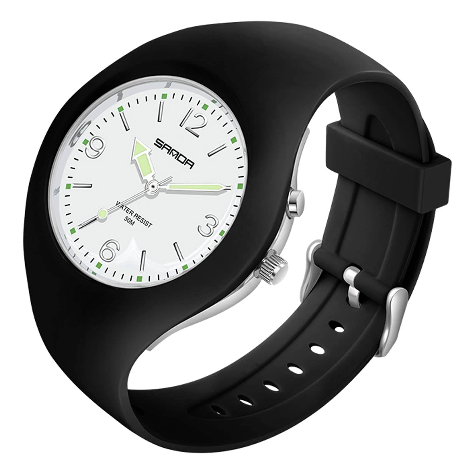 Women's Minimalist Waterproof Watch - Luminous Sports & Nurse Watch for Daily Use