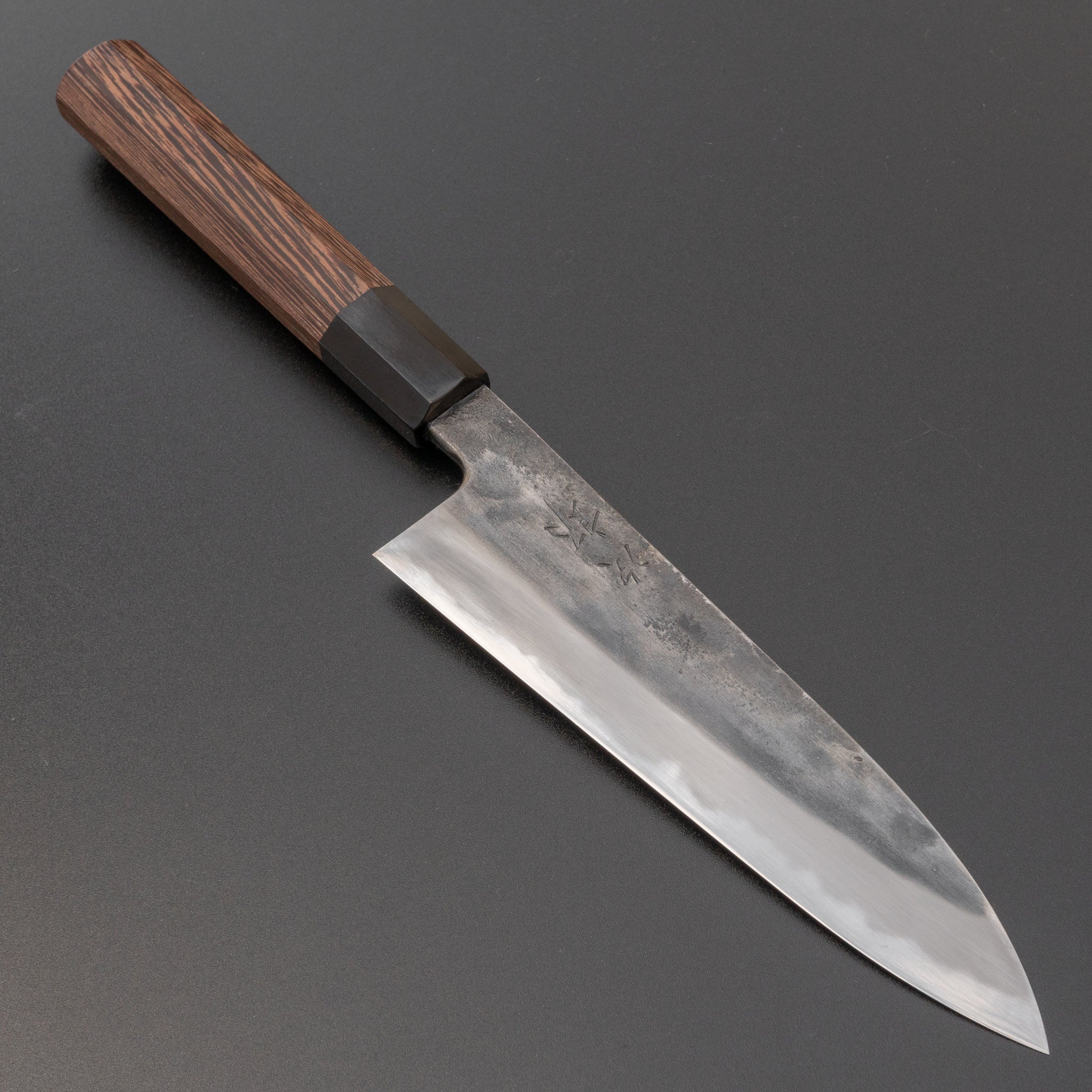 Premium Jiro Tsuchime Petty Knife 150mm - Handcrafted Japanese Kitchen Knife with Taihei Tagayasan Wood Handle (#091) - Perfect for Slicing, Dicing & Precision Vegetable Cutting