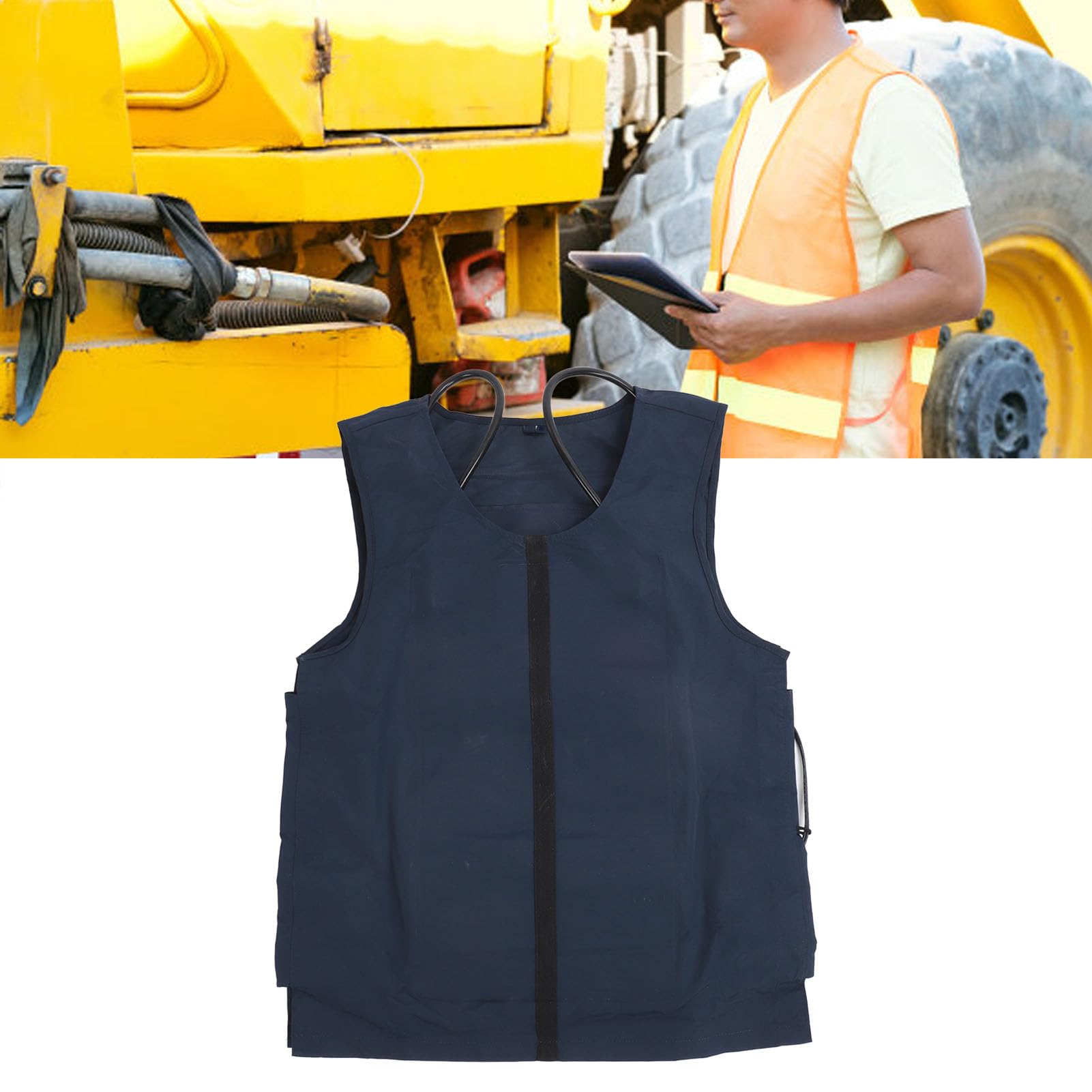 Cooling Vest for Summer - Adjustable Polyester & TPU Ice Vest for Outdoor Activities, Gardening, Hiking & Sports | Stay Cool in Hot Weather