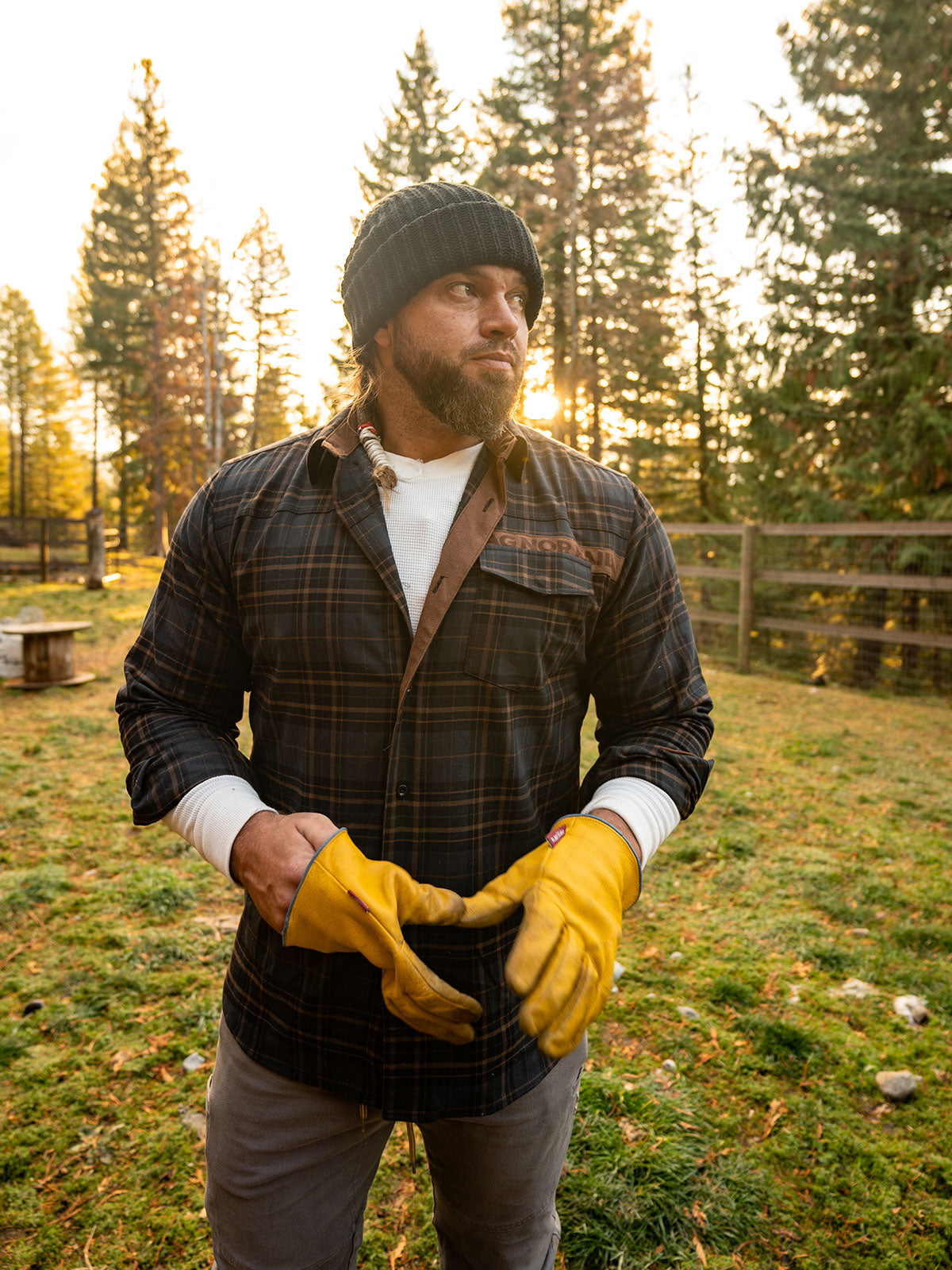 Premium Midweight Forever Flannel Shirt in Navy Blue - Comfortable & Durable for Outdoor Adventures & Casual Wear