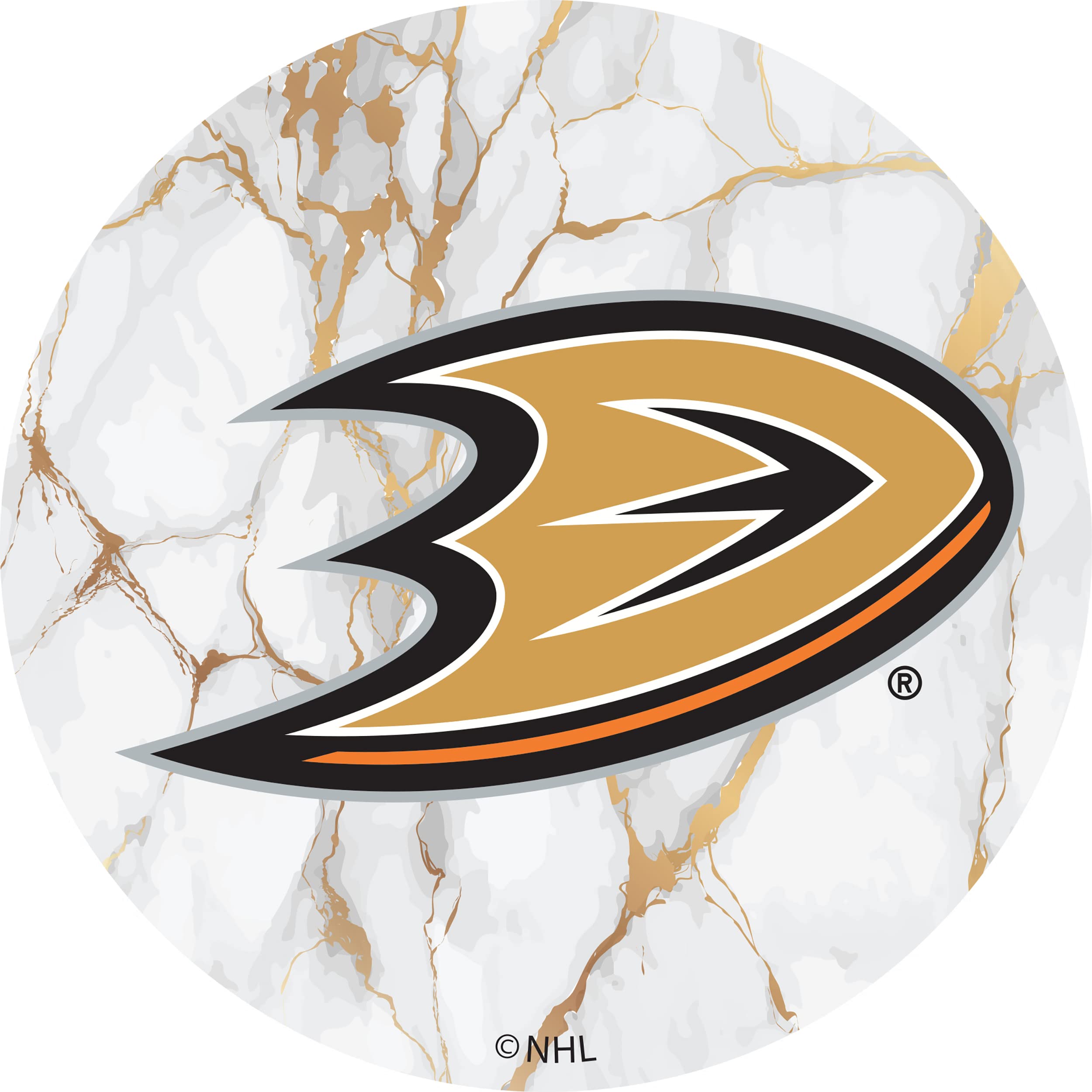 NHL PopSocket PopGrip with White Marble Design - Expandable Phone Grip & Stand for iPhone, Samsung - Perfect for Hockey Fans, Game Days & Everyday Use