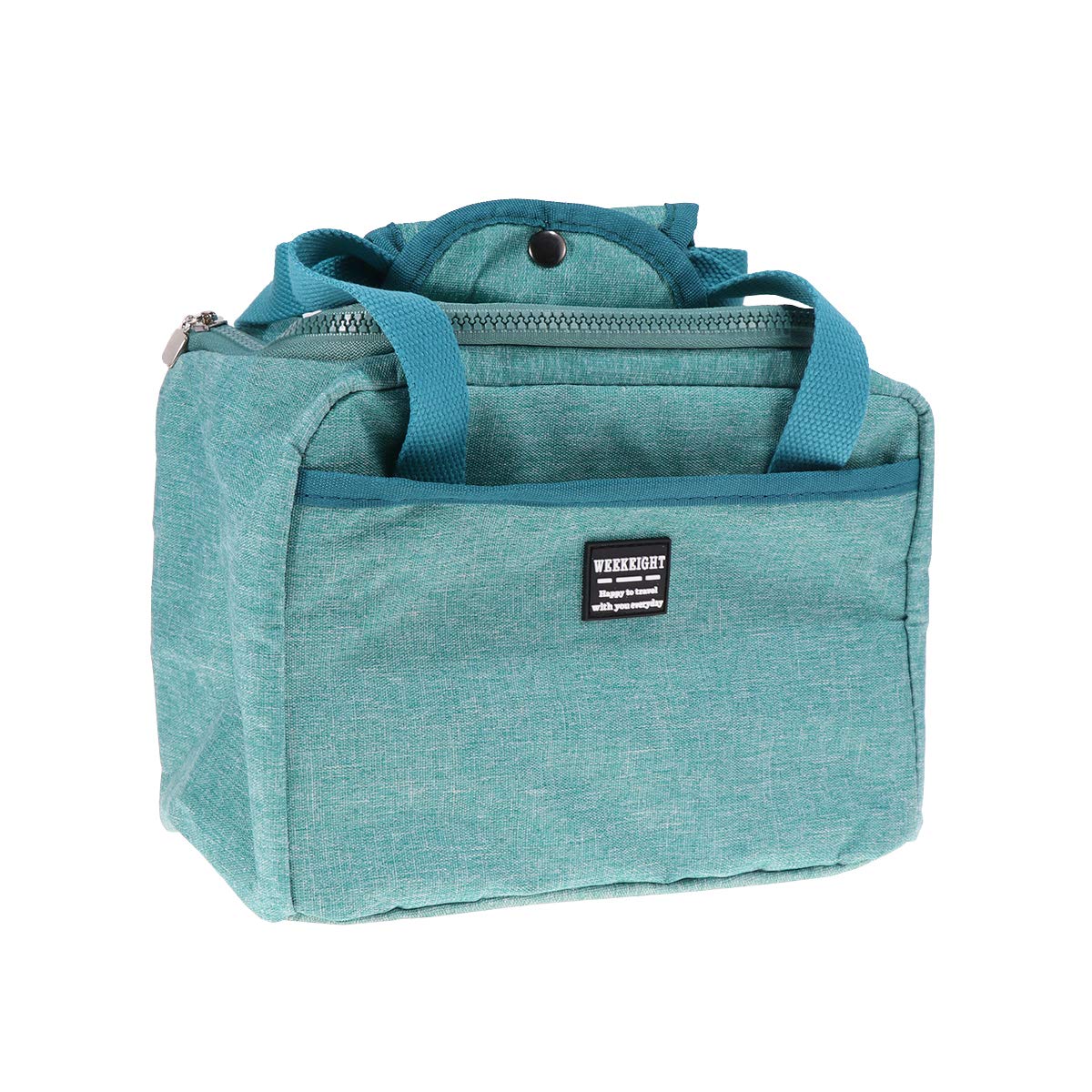 DOITOOL Insulated Lunch Bag for Women, Men & Kids - Reusable Waterproof Oxford Cloth Lunch Tote with Cooler Function - Perfect for Work, School, Picnics & Outdoor Activities (Blackish Green)