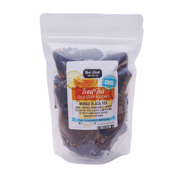 Premium Iced Tea Cold Brew Steep Pouches - Refreshing & Convenient for Summer, Picnics, and Outdoor Adventures