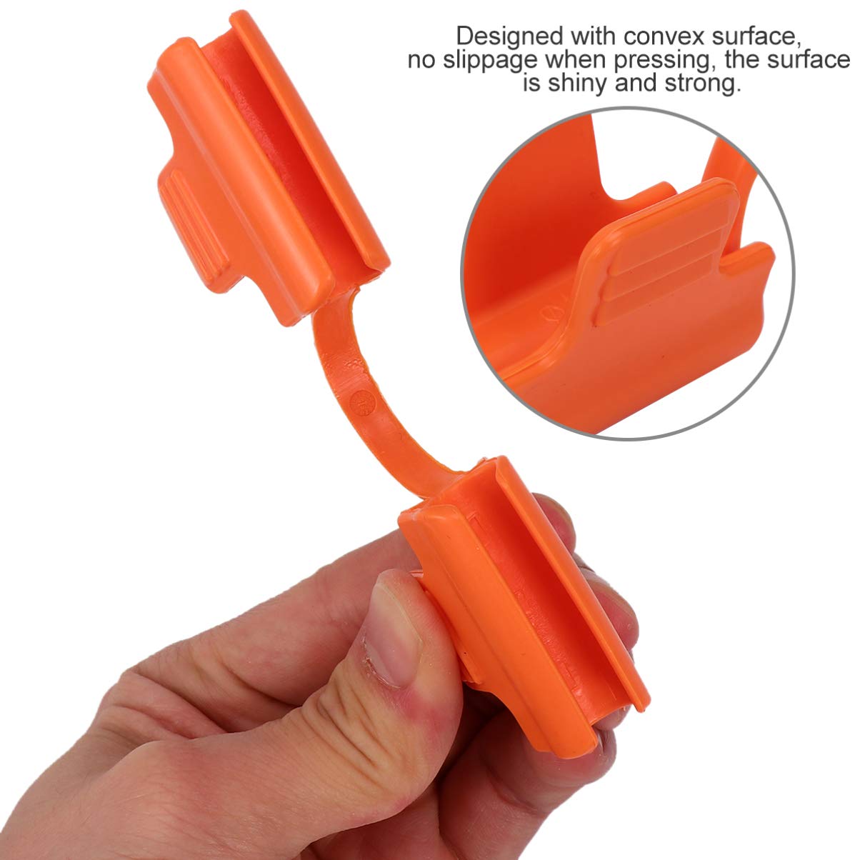10pcs Greenhouse Membrane Buckle Retainer Clips - Plastic Frame Tube Clamps for Greenhouse Film, Sunshade Net & Mesh Fixing - Secure Arch Greenhouse Covering - Ideal for Gardening, Farming & Plant Protection