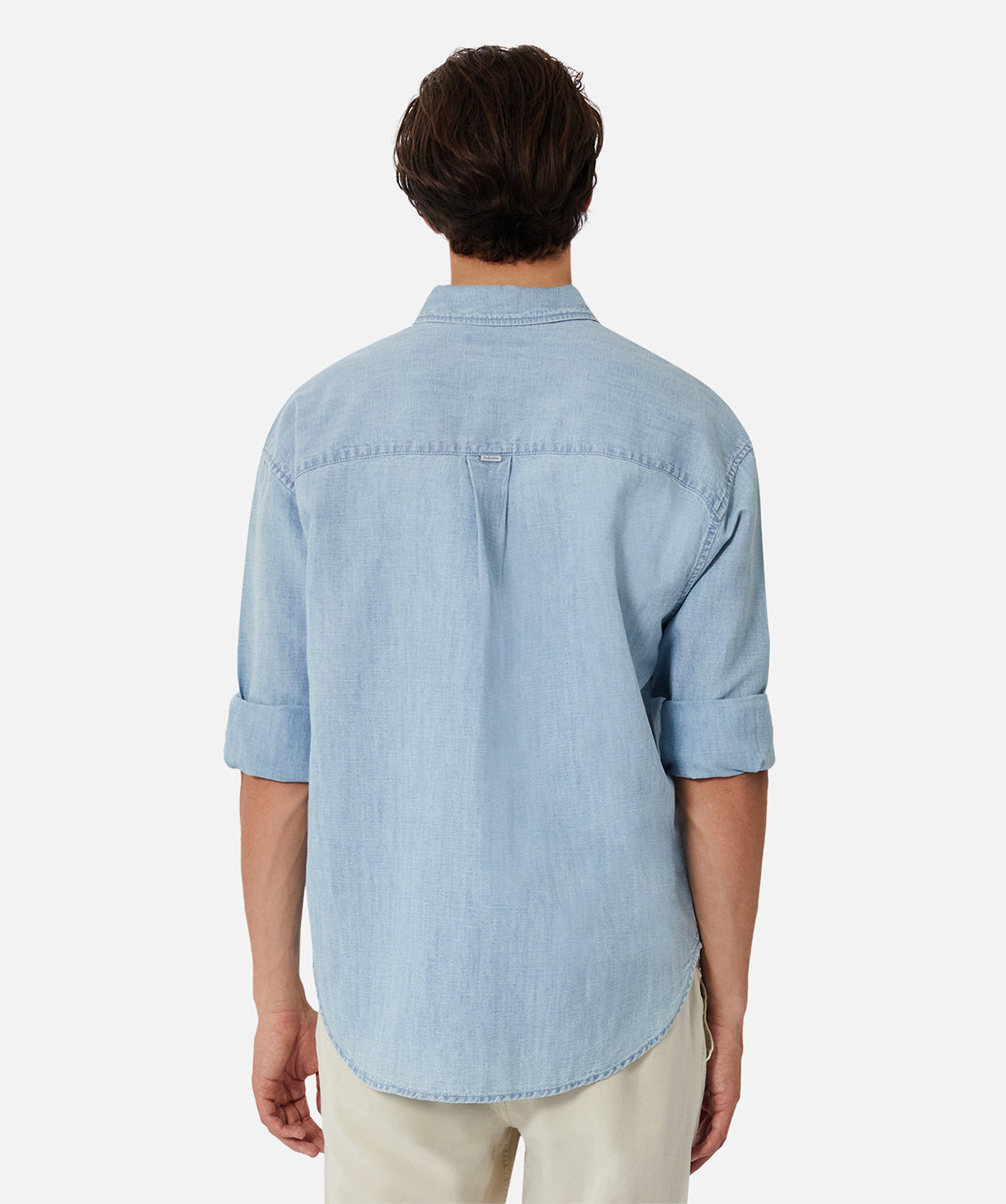 McKinley Long Sleeve Chambray Shirt for Men - Comfortable Casual & Workwear - Perfect for Outdoor Adventures, Office, and Everyday Wear