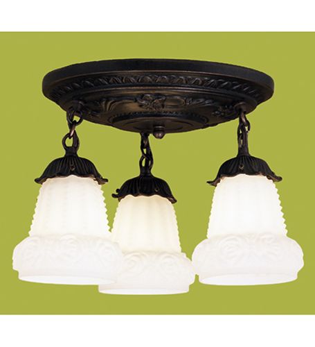 12W 3-Light Round LED Ceiling Fixture - Modern Flush Mount Lighting for Bedroom, Kitchen & Hallway
