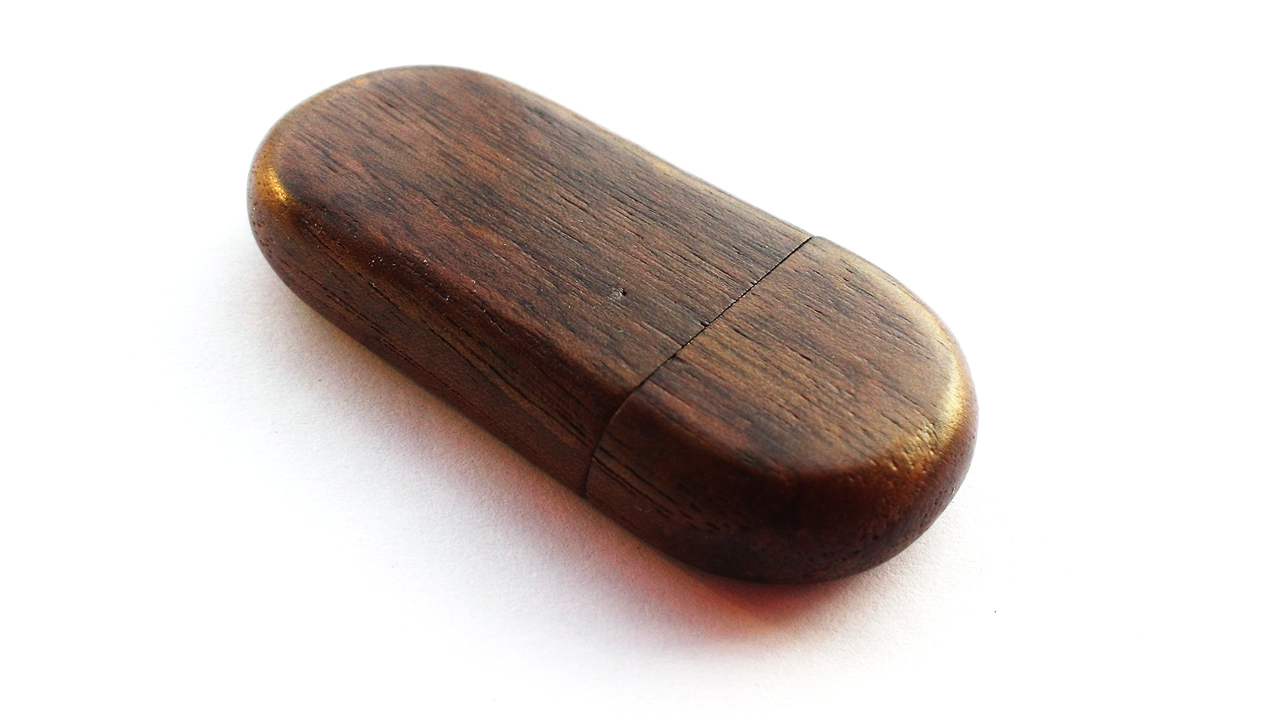 Premium Walnut Wood USB 2.0 Flash Drive 8GB - Elegant Wooden Memory Stick with Gift Box for Business, Wedding & Data Storage