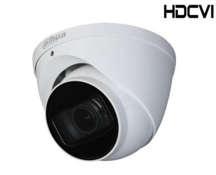 Dahua 5MP Starlight HDCVI Motorized Turret Camera - DH-HAC-HDW2501T-Z-A 27135 for Home Security & Night Vision Surveillance