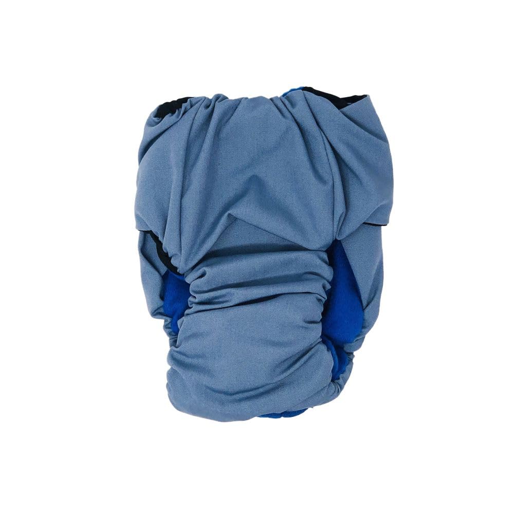 Premium Baby Blue Dog Diaper XL with Tail Hole | USA Made | Absorbent & Washable Pet Diapers for Incontinence, House Training & Travel Use