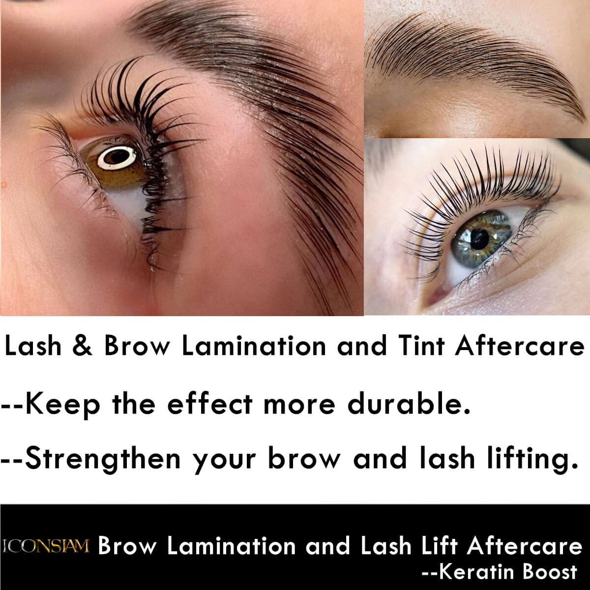 **Brow Lamination Aftercare Gel - Lash Lift & Eyebrow Lift Fixing Serum for Stronger, Longer-Lasting Results - Perfect for Salon & Home Use**
