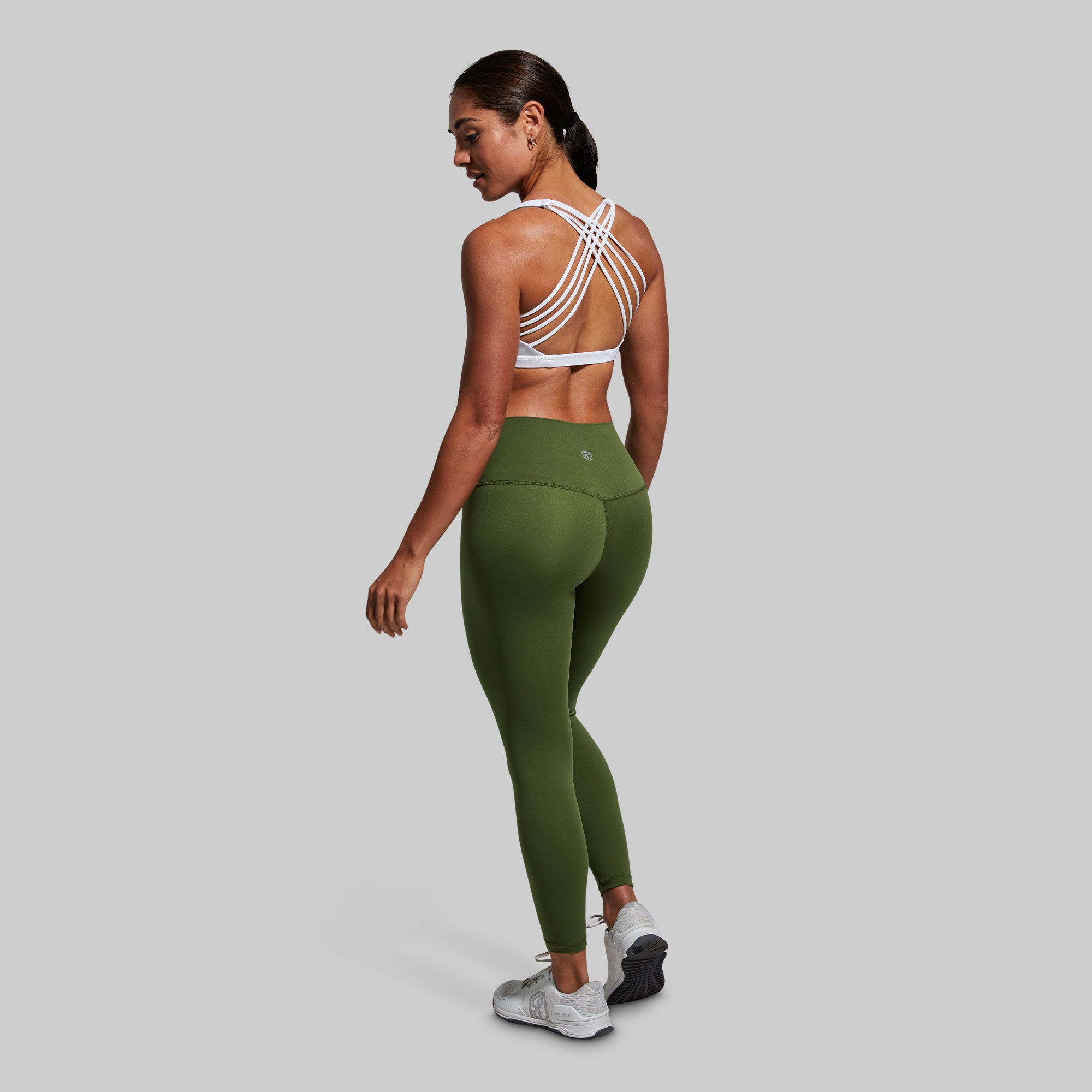 Tactical Green Inspire Leggings - High-Performance Workout Leggings for Women | Perfect for Yoga, Running & Gym
