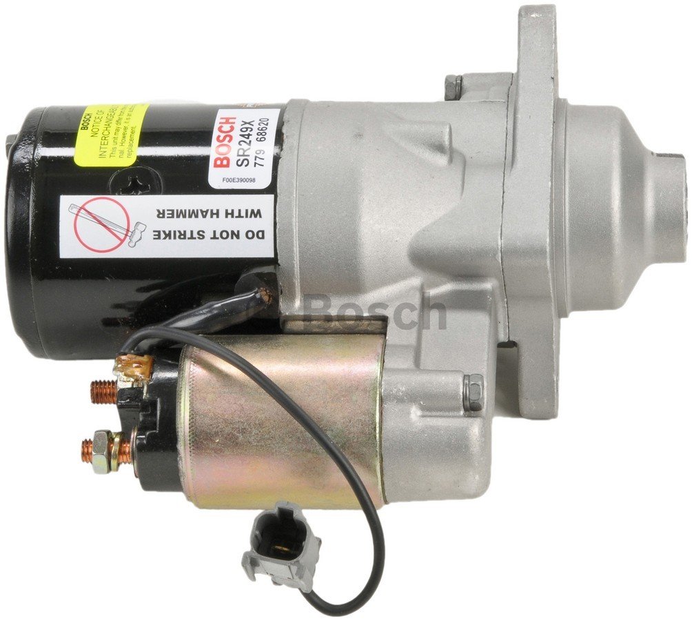 Bosch SR249X Remanufactured Starter - High Performance Car Engine Starter Motor | Compatible with Multiple Vehicle Models | Perfect for Auto Repair & Replacement
