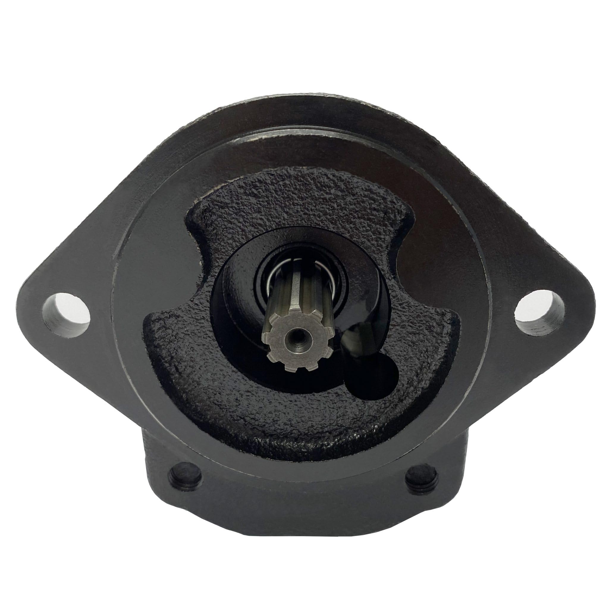 Aftermarket Hydraulic Gear Pump for Bobcat 0.976 CID - 9 Teeth Spline Shaft CCW Rotation | Replacement for Skid Steer Loaders & Excavators | Heavy-Duty Construction Equipment Parts