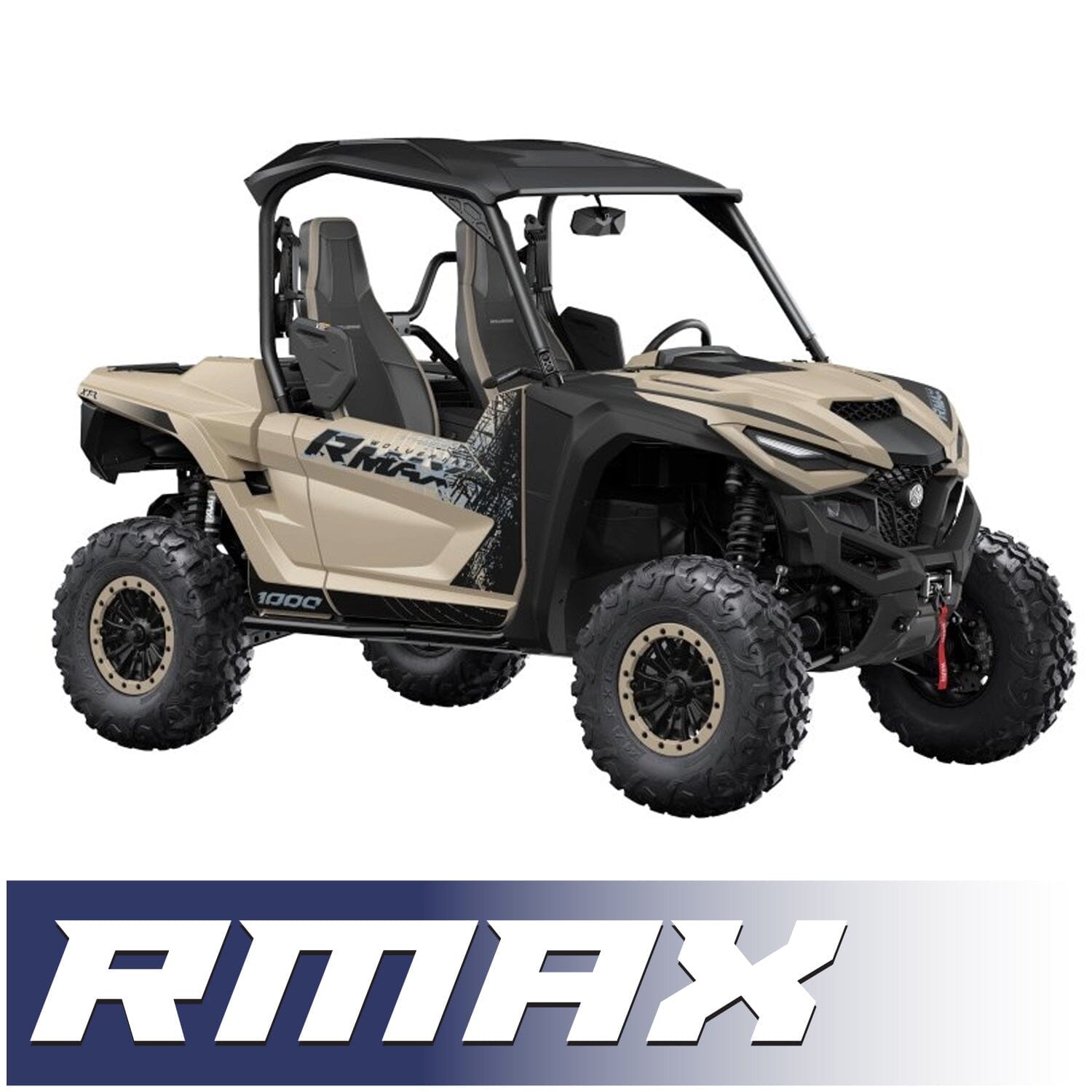 Yamaha Wolverine RMAX Complete Communication Kit with Rocker Switch Bluetooth Intercom & 2-Way Radio - Off-Road ATV UTV Communication System for Adventure & Trail Riding