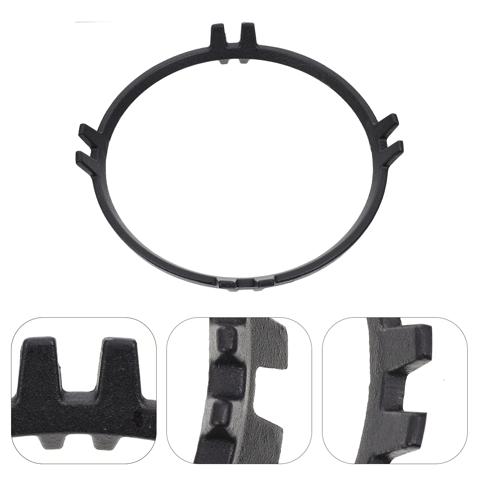 Hemoton Non-Slip Wok Support Rack - Heavy Duty Gas Stove Bracket for Pans & Pots - Universal Kitchen Stove Accessory for Secure Cooking - Perfect for Stir-Frying, Deep Frying & Everyday Cooking