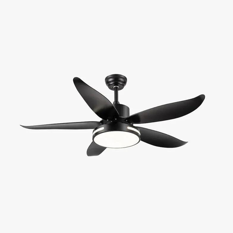 Modern White Ceiling Fan with Light for Restaurants – Energy Efficient & Quiet – Perfect for Dining Areas, Cafes, and Commercial Spaces