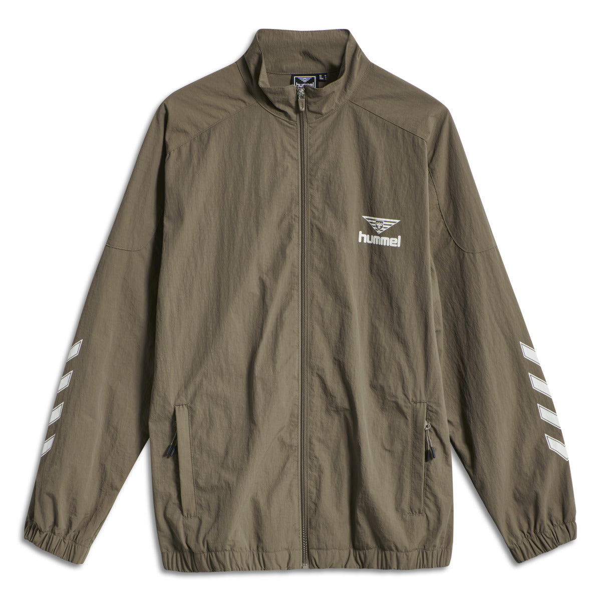 Hummel HMLNIKKI Women's Zip Jacket - Stylish & Comfortable Walnut Brown Outerwear for Casual Wear & Outdoor Activities