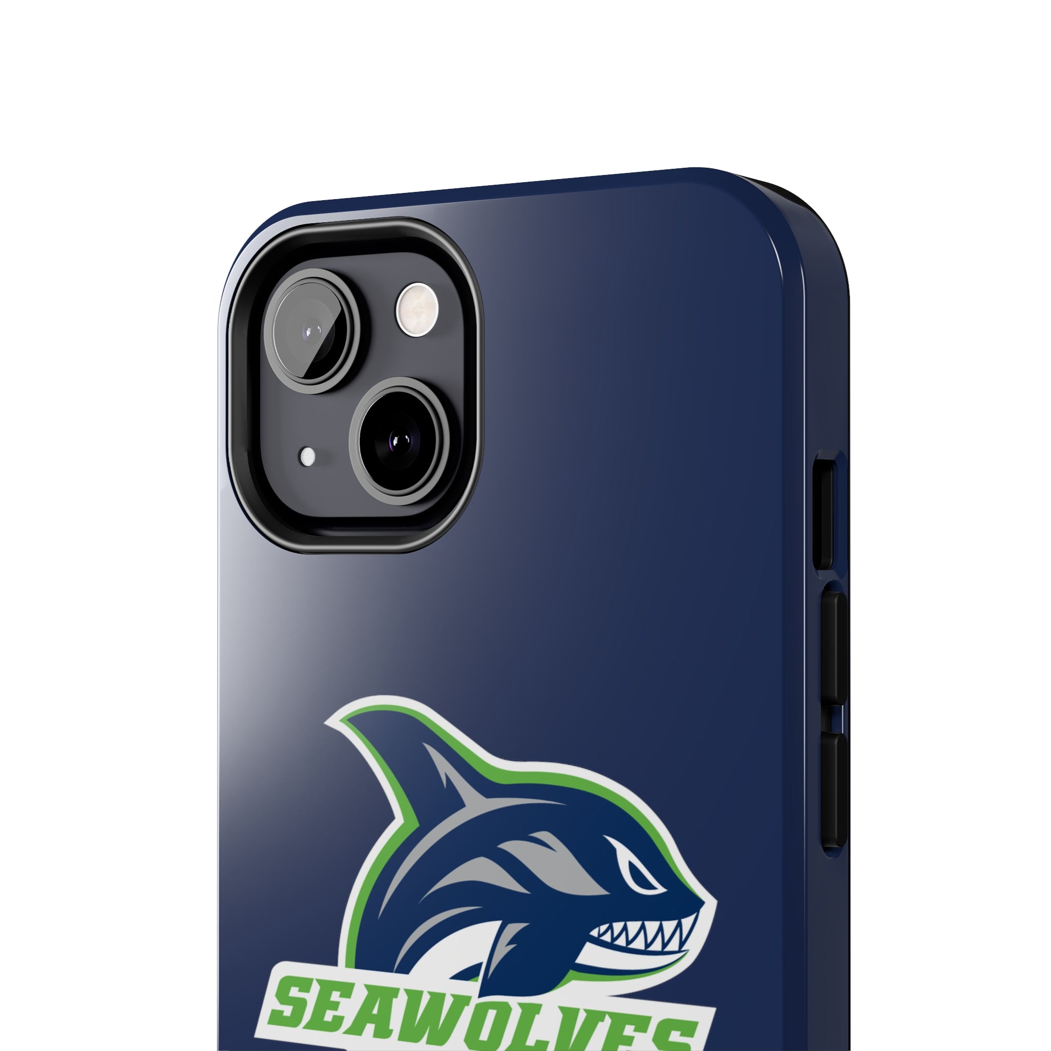 Seawolves Navy Rugged Phone Case - Shockproof & Durable Protection for iPhone & Samsung - Perfect for Outdoor Adventures, Work & Daily Use