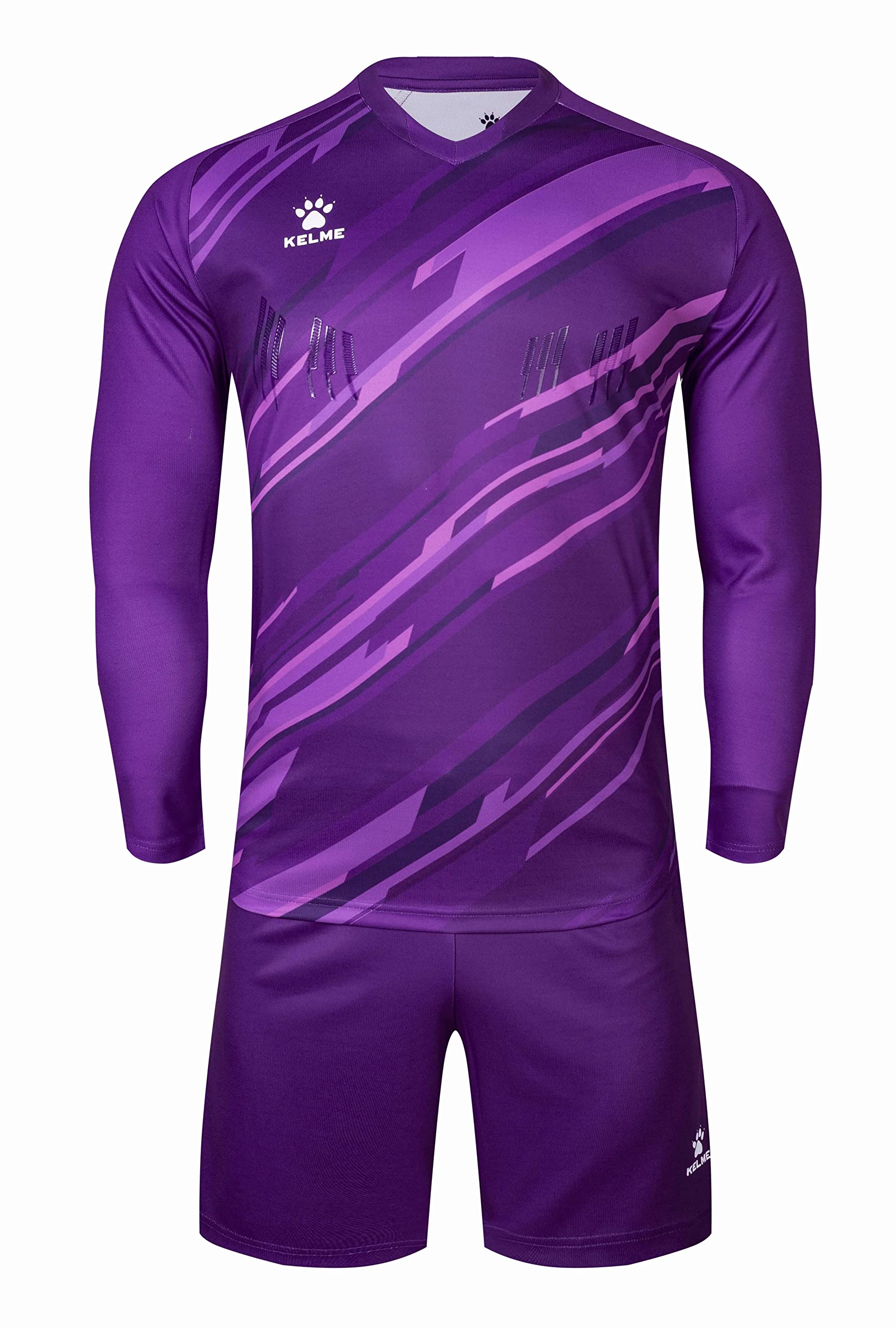 KELME Pro Soccer Goalkeeper Jersey Set - Padded Goalie Shirt, Shorts & Socks for Men & Kids | Perfect for Training, Matches & Tournaments