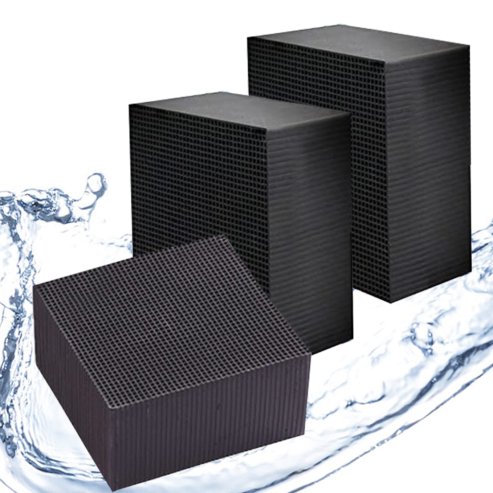 2022 Ultra Strong Activated Carbon Water Purifier Cube - Aquarium & Fish Tank Filter, Pond Water Purification System | Improves Water Clarity for Healthy Fish & Aquatic Plants