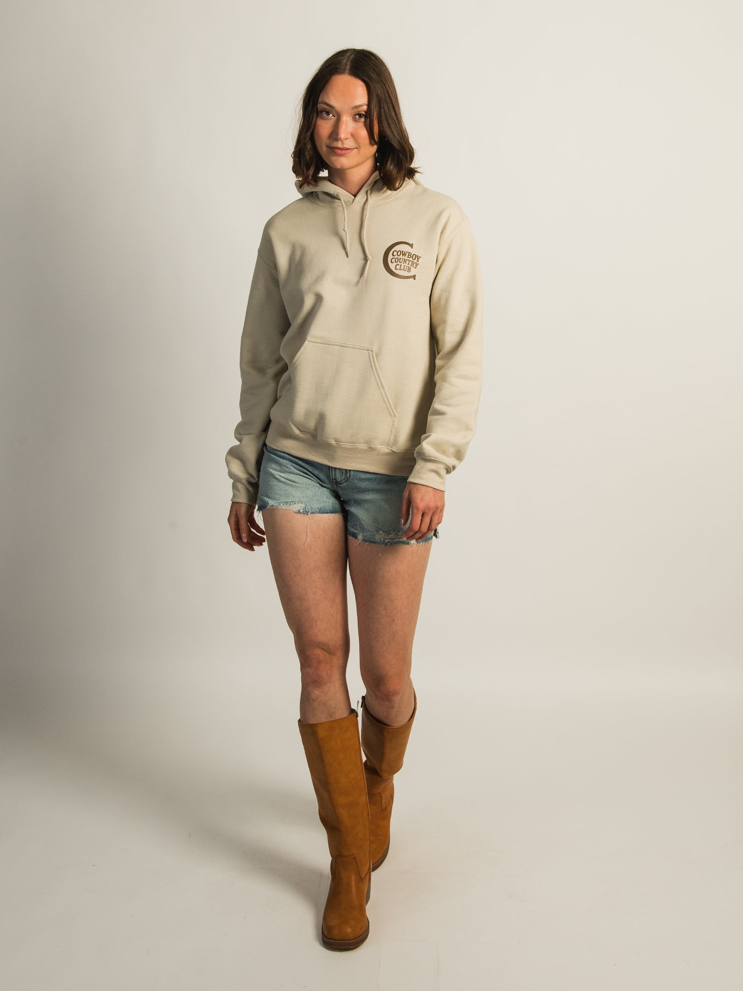 Country Club Pullover Hoodie - Stylish & Comfortable Men's & Women's Sweatshirt for Golf, Casual Wear & Outdoor Activities