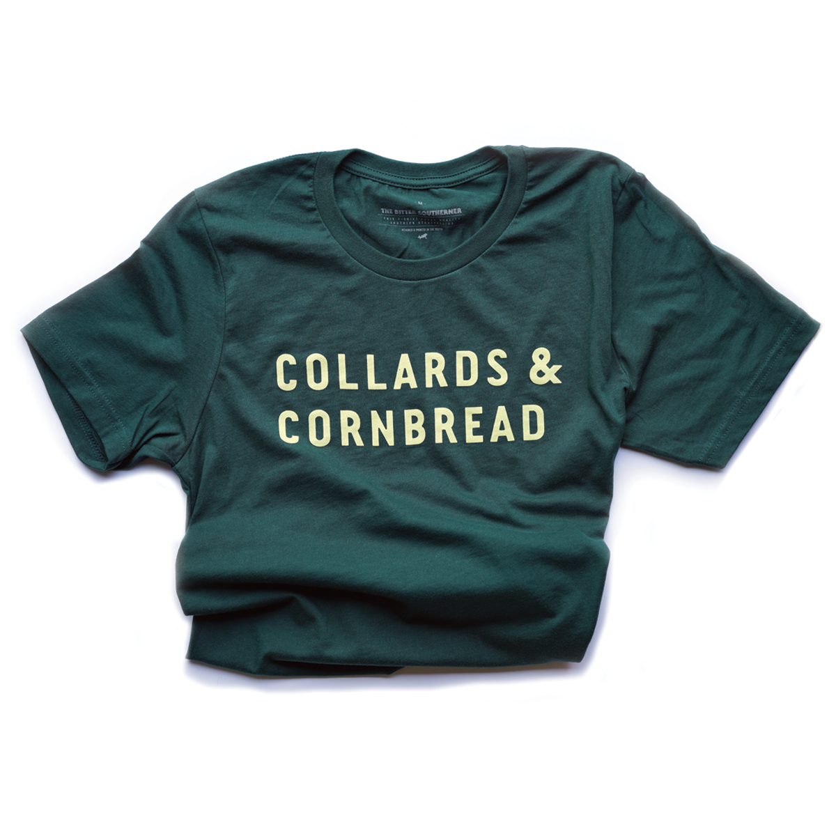 Stylish Collards & Cornbread Graphic T-Shirt for Men & Women - Comfortable Cotton Tee for Casual Wear, Southern Food Lovers, and Everyday Outfits