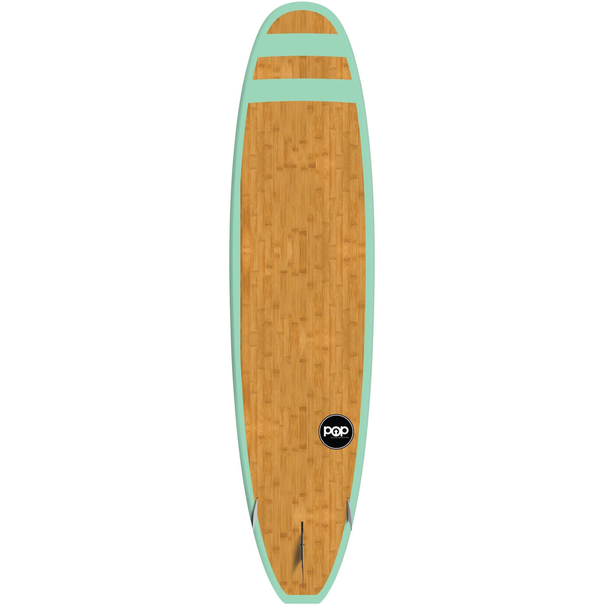 Premium POP Rigid 11' Huckleberry Allround Mint Bamboo Skateboard Deck - Perfect for Street Skating, Tricks & Commuting
