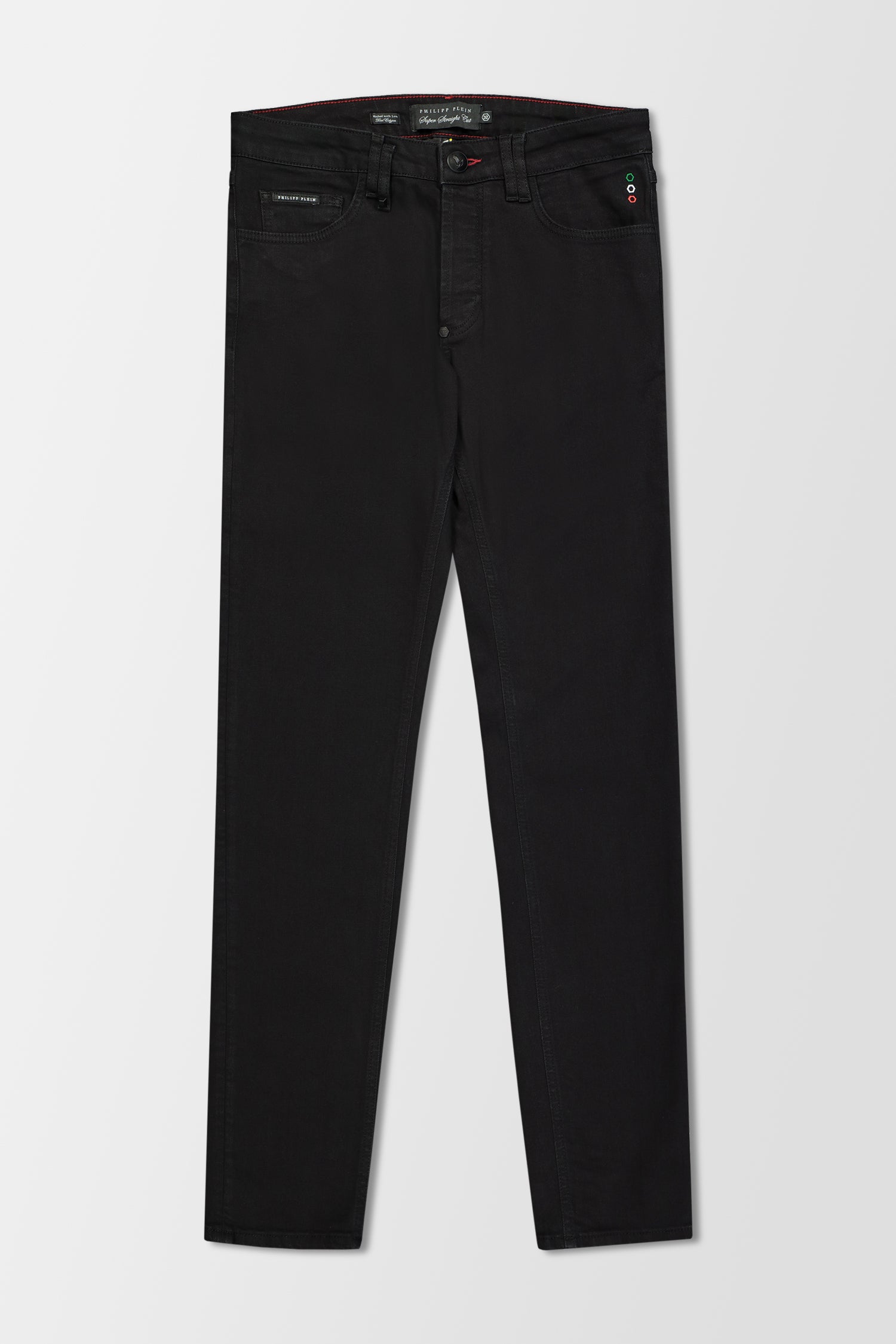 Philipp Plein Super Straight Cut Denim PP Jeans for Men | High-Quality Slim Fit Designer Jeans | Perfect for Casual Wear, Night Out & Street Style