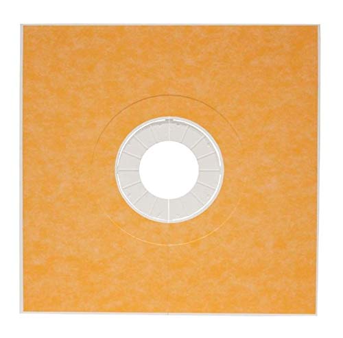 Schluter Systems Kerdi Shower Pan 36x36 Inch - Waterproof Shower Base for Tile Installation | Perfect for Bathroom Remodel & Walk-In Shower Projects