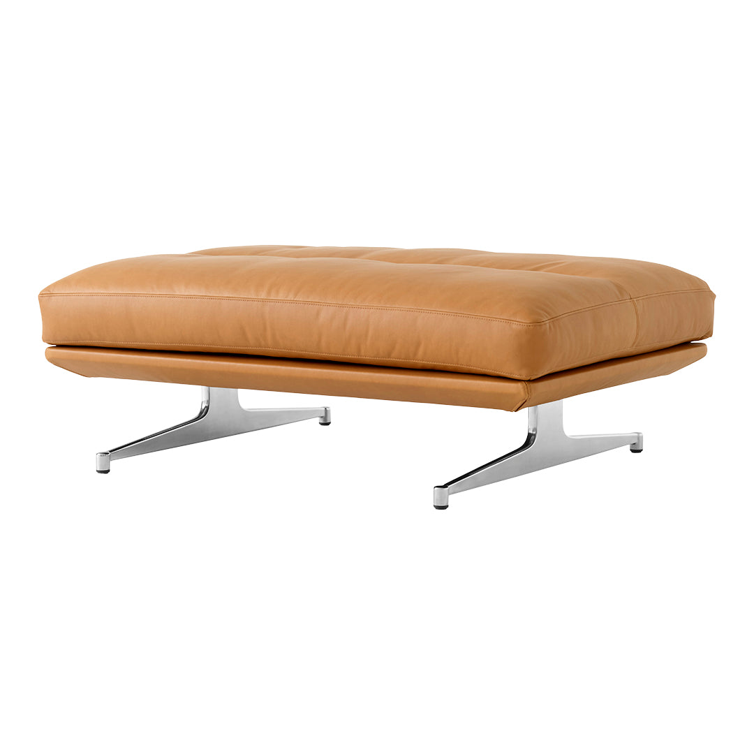 Anderssen Voll Inland AV32 Pouf by &Tradition - Modern Scandinavian Footstool for Living Room, Bedroom & Office - Perfect for Relaxing and Extra Seating
